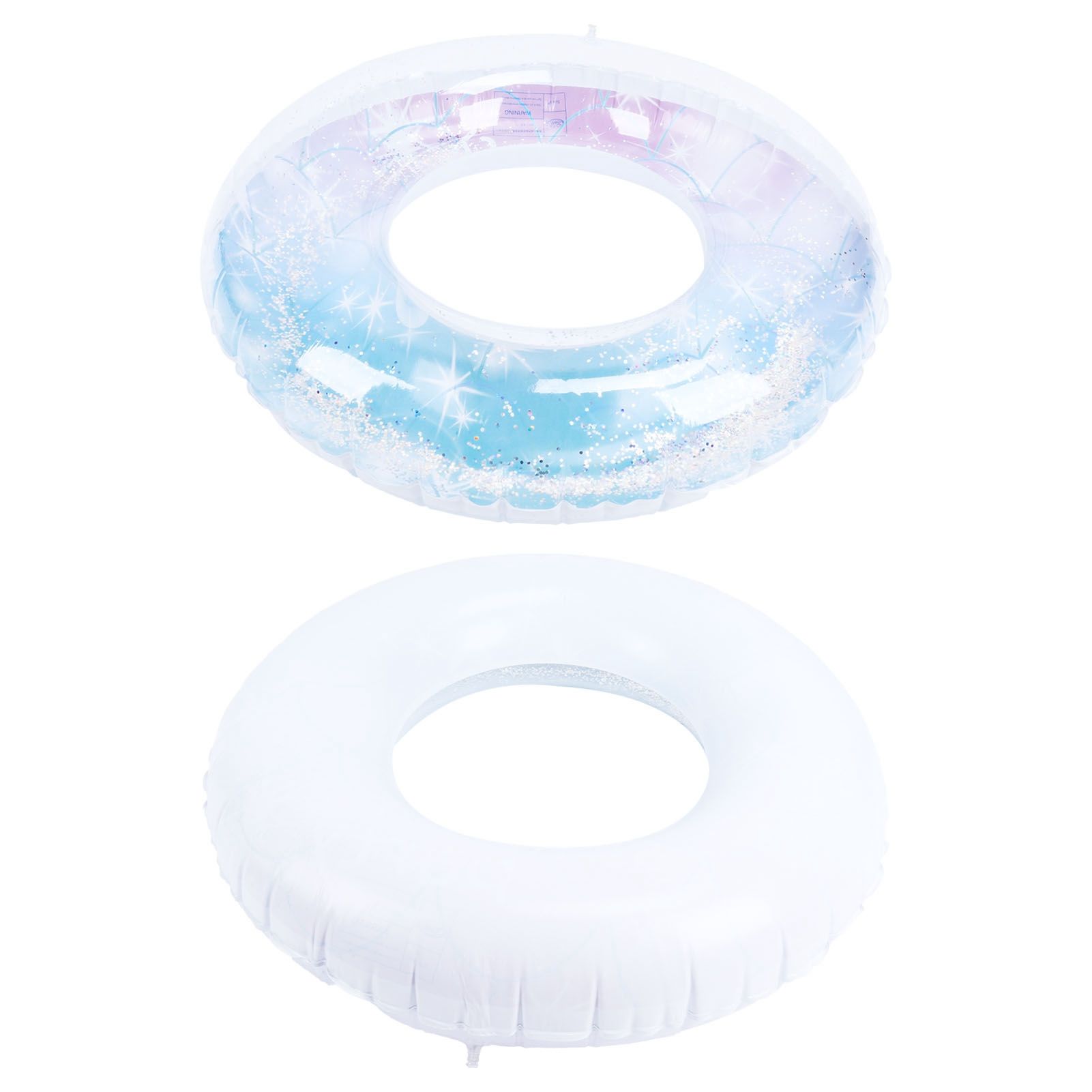 Inflatable Swimming Pool Buoy Sweet Color Flashing Swimming Ring for Summer view 10