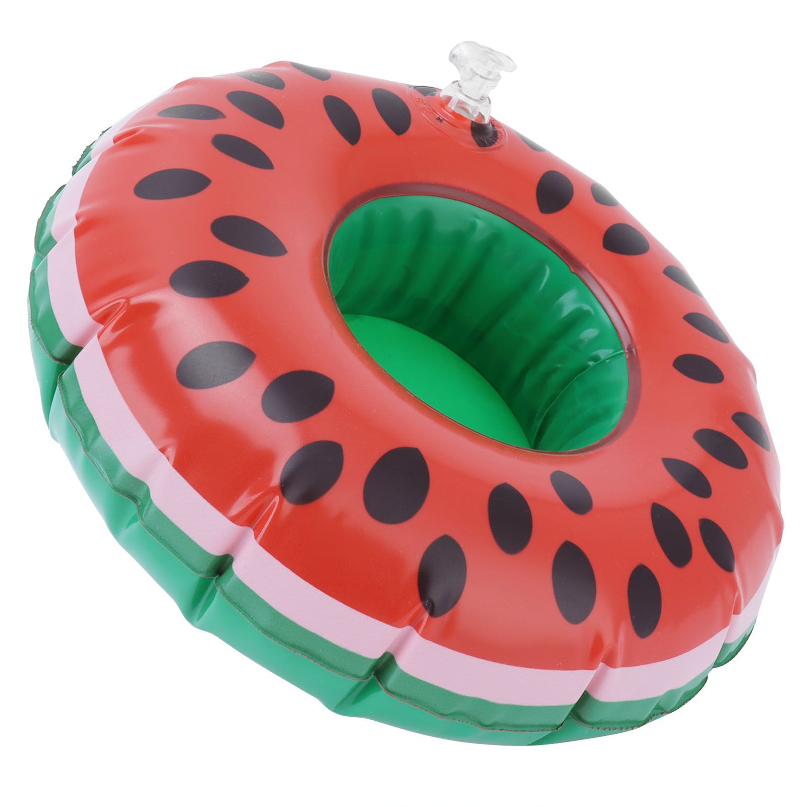 12pcs Watermelon Inflatable Coaster Drink Cup Holder Drink Floats for view 10