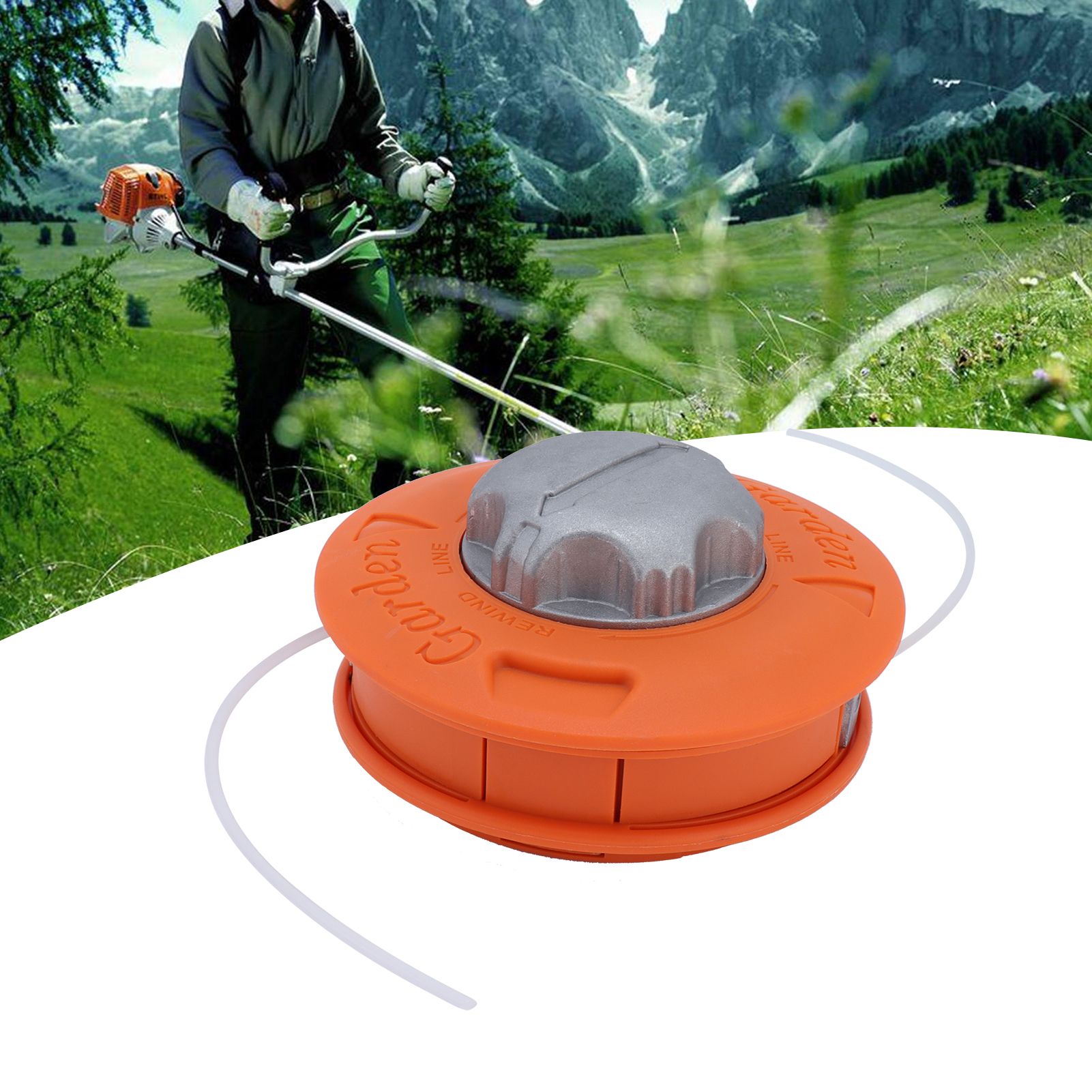 G1/8 Brush Cutter Trimmer Head Universal Trimming Head Cutting Head Replace view 12