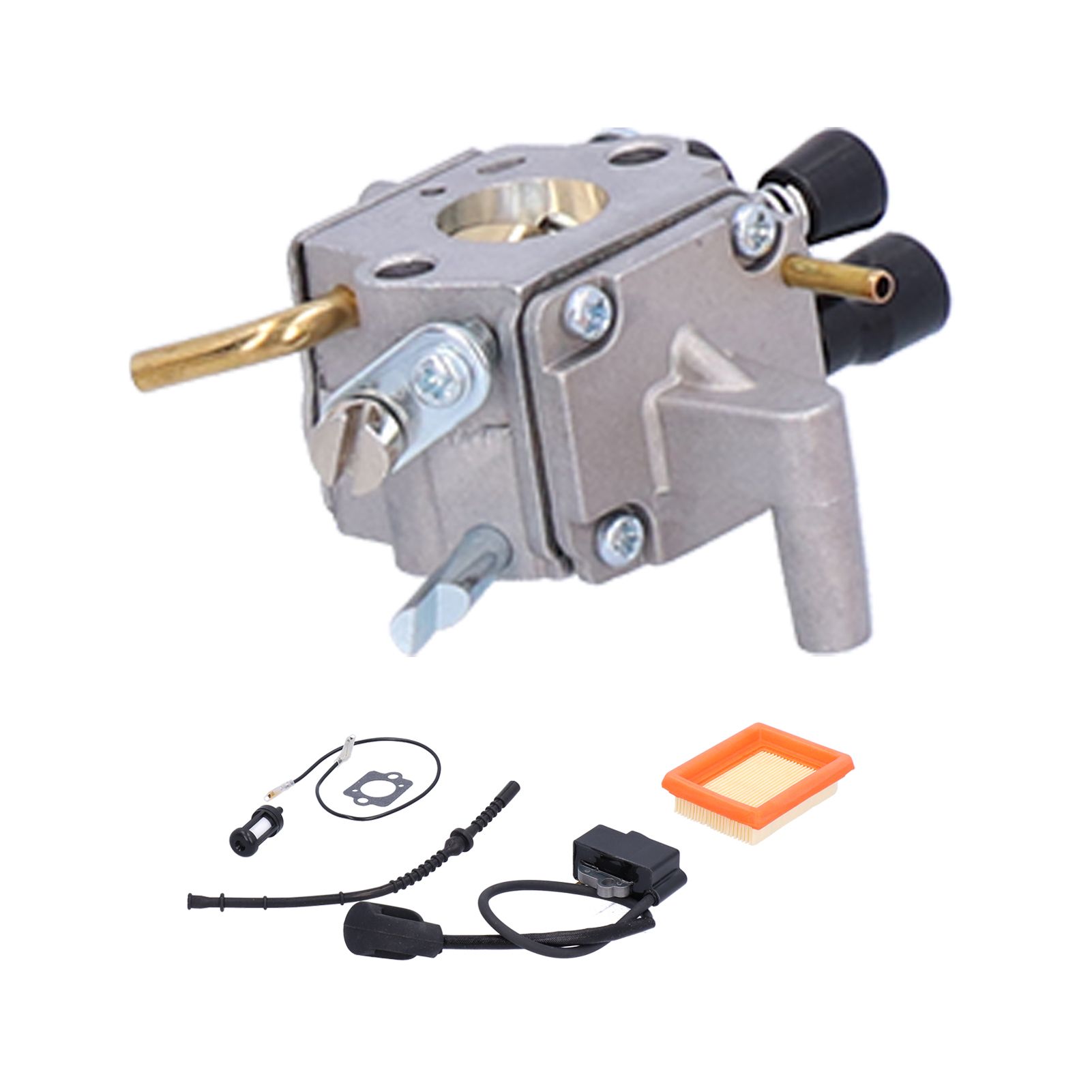 Carburetor Ignition Coil Aluminum Durable Easy Installation Carburetor for view 3