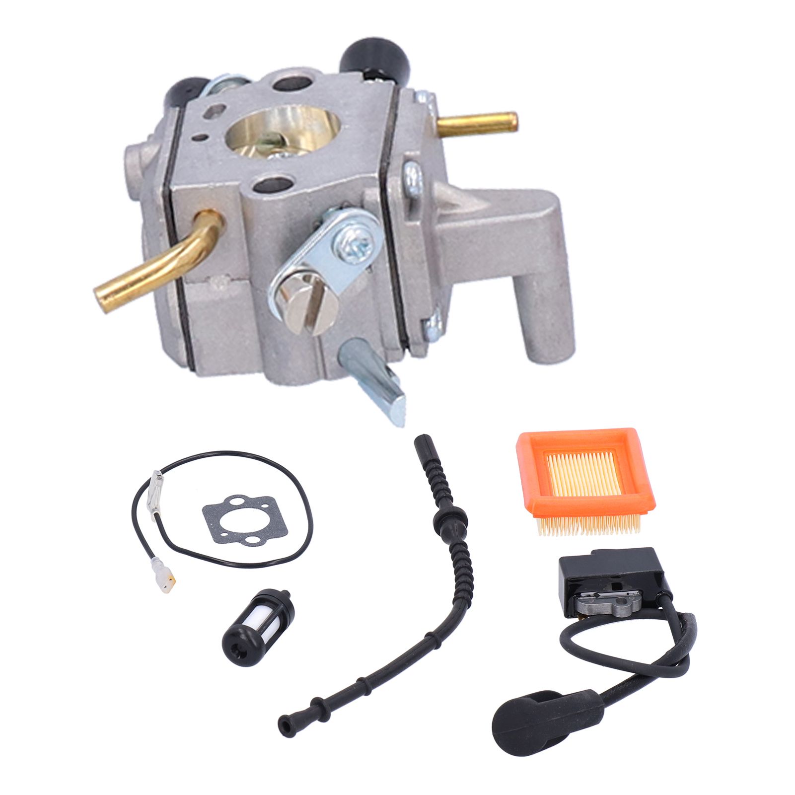 Carburetor Ignition Coil Aluminum Durable Easy Installation Carburetor for view 4
