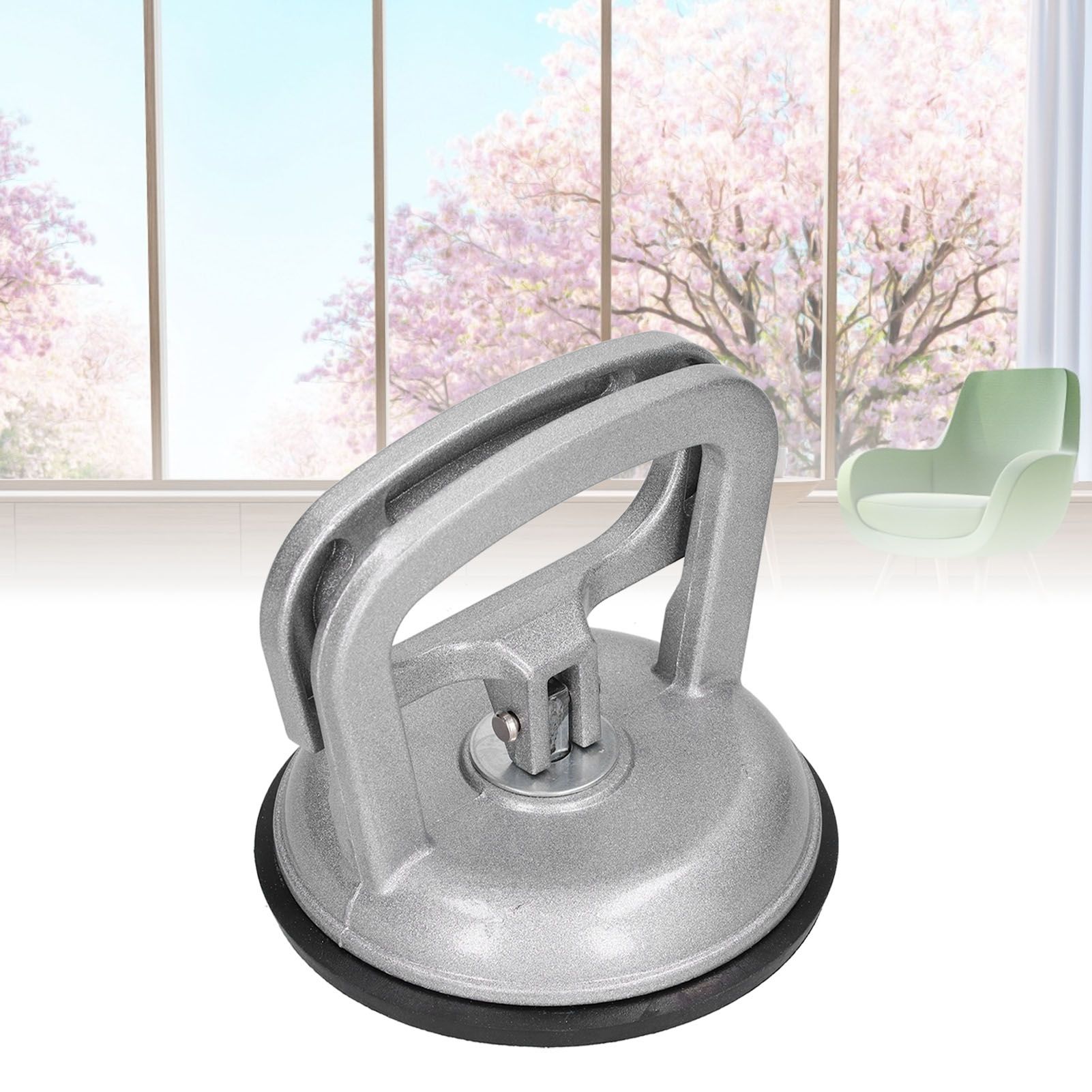 Ceramic Tile Suction Cup Aluminum Alloy Single Claw Manual Glass Lifter Puller view 11