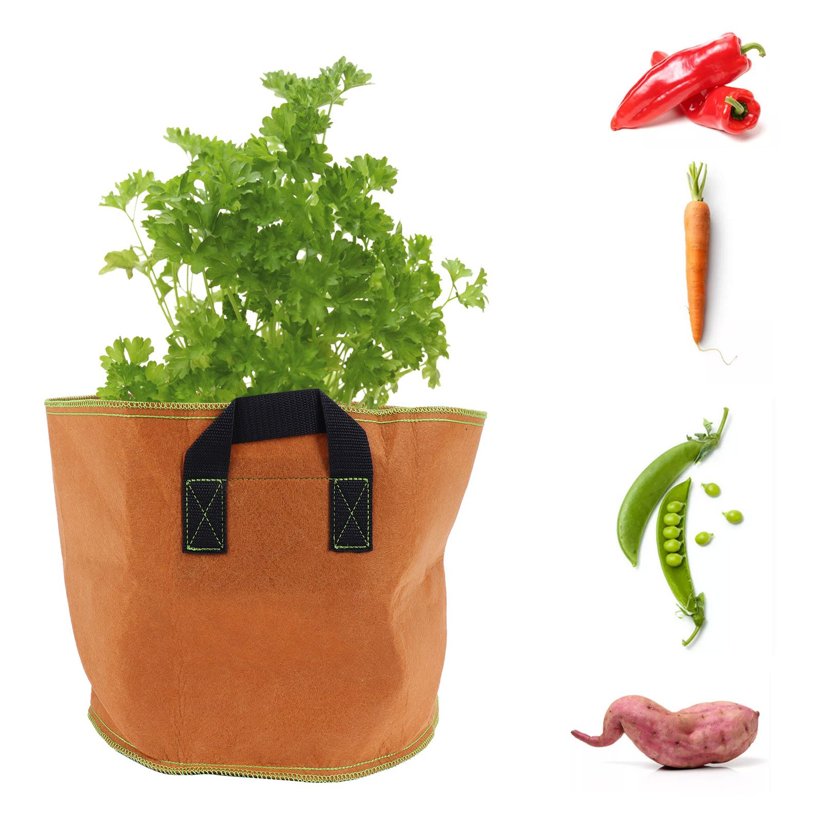Environmentally Plant Growth Bag NonWoven Durable Seedling Bag Gardening Tool view 12