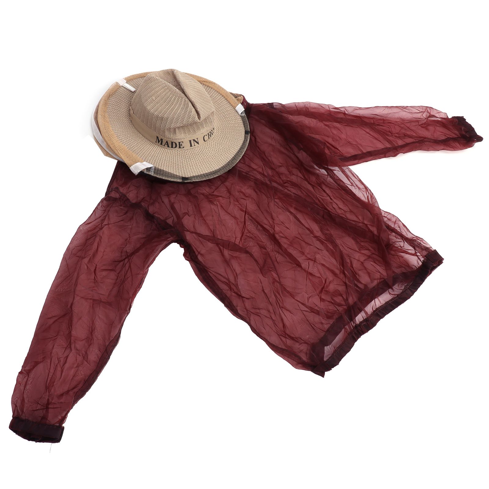 Beekeeping Protective Veil Jacket Clothes with Hat Bee Suit Beekeeper Supplies view 3