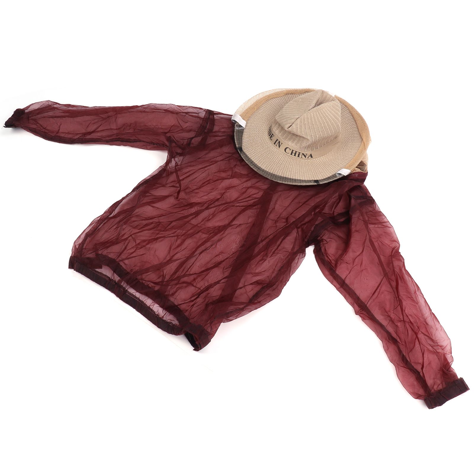Beekeeping Protective Veil Jacket Clothes with Hat Bee Suit Beekeeper Supplies view 4