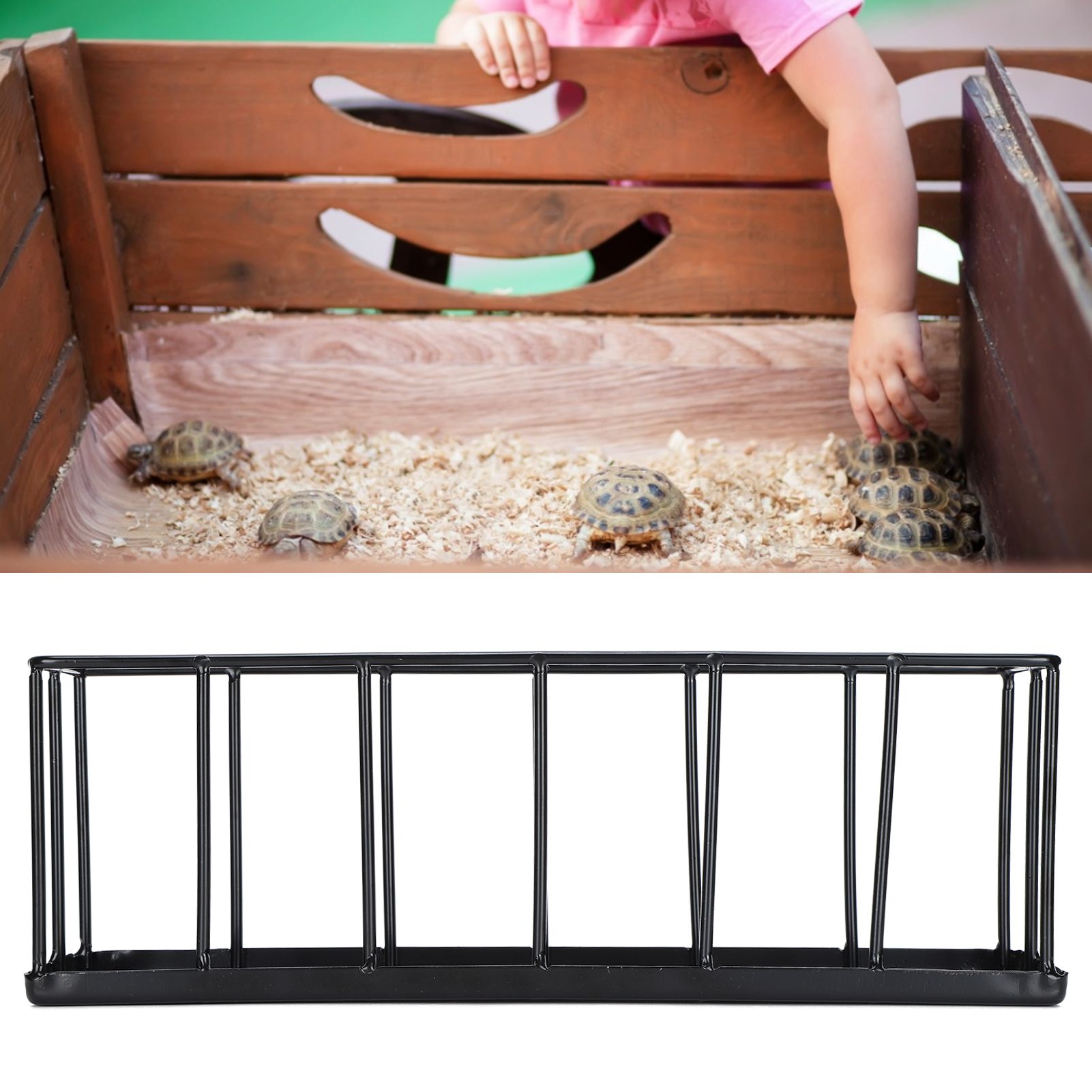 Stainless Steel Reptile Food Dispenser Multifunctional Feeder Food Bowl for view 11