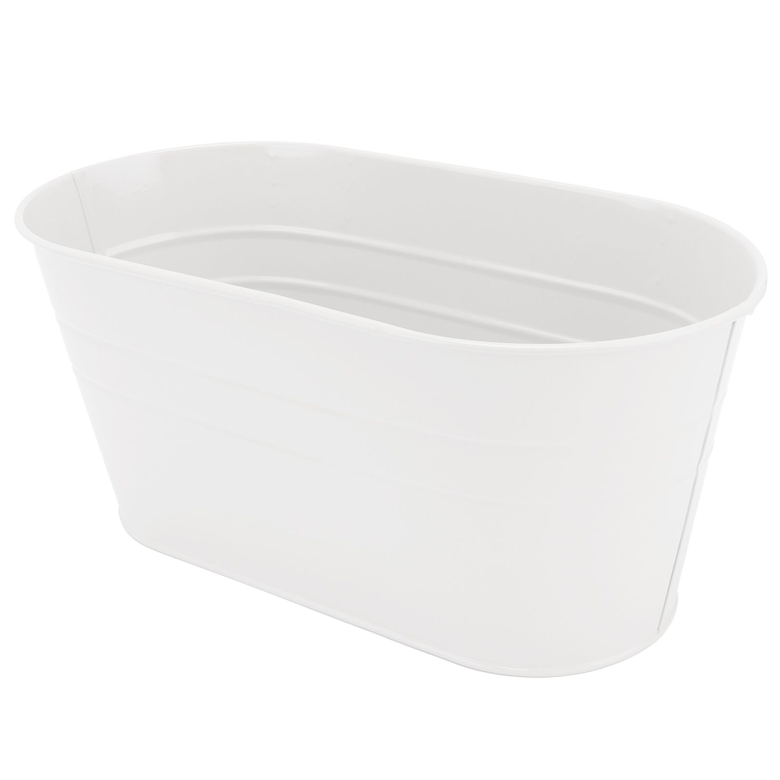 Hanging Flower Planter Iron Bucket Flower Pot Holder with Detachable Hook for view 9