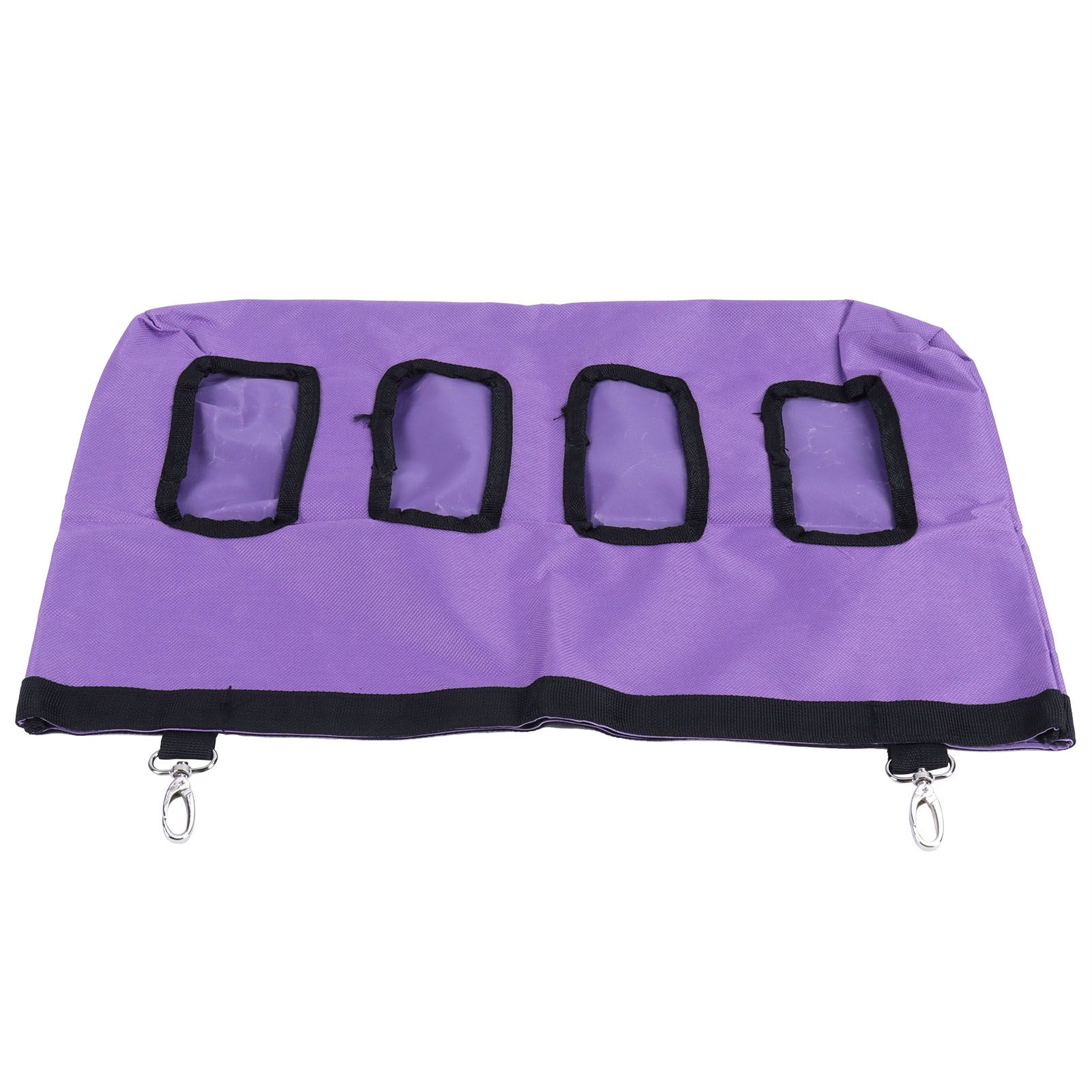 Rabbit Feeder Bag Hanging Feeding Tote with 4 Holes for Small Animals Feeding view 5