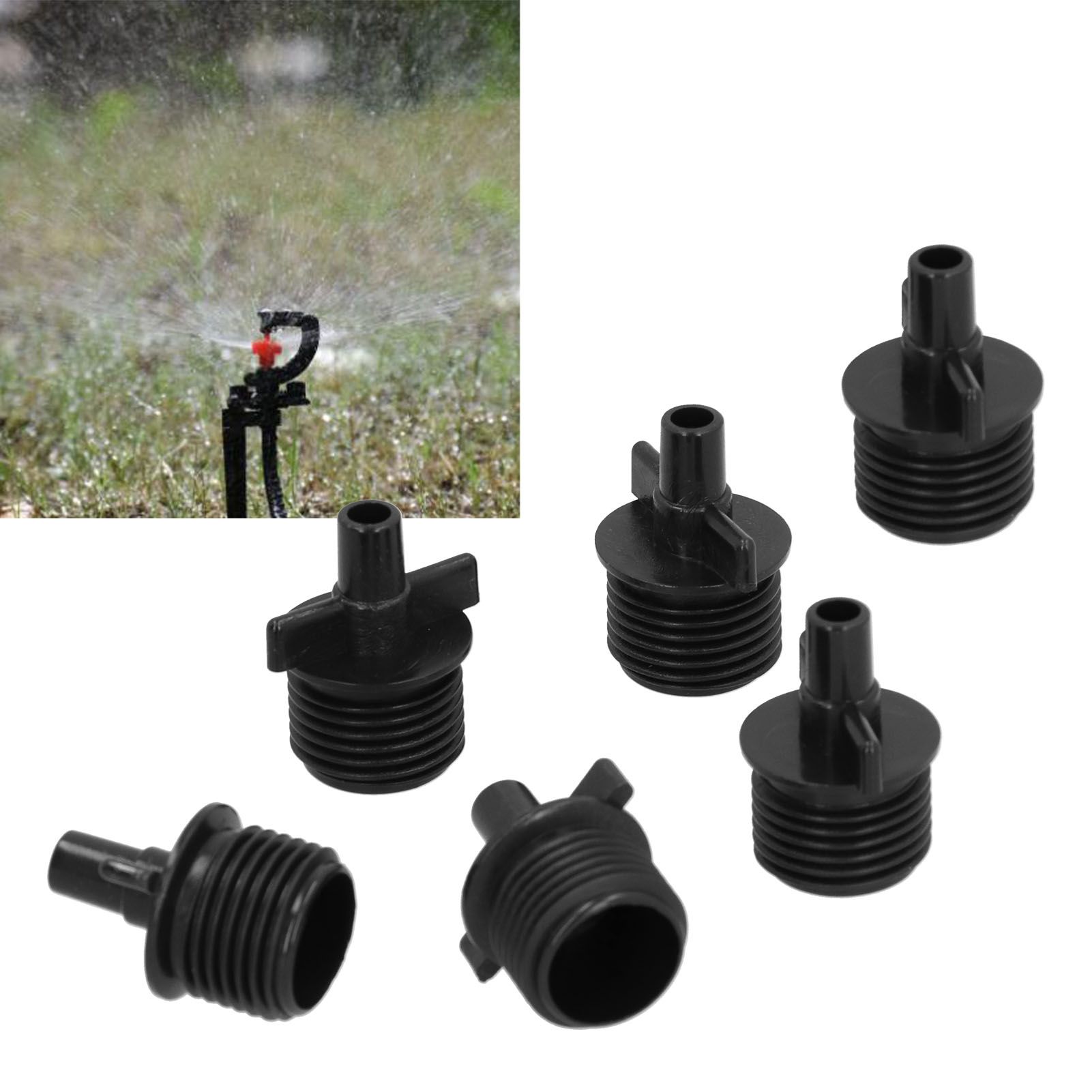 50PCS G1/2 7.5mm Male Thread Flat Connector for G Type Spray Nozzle Irrigation view 11