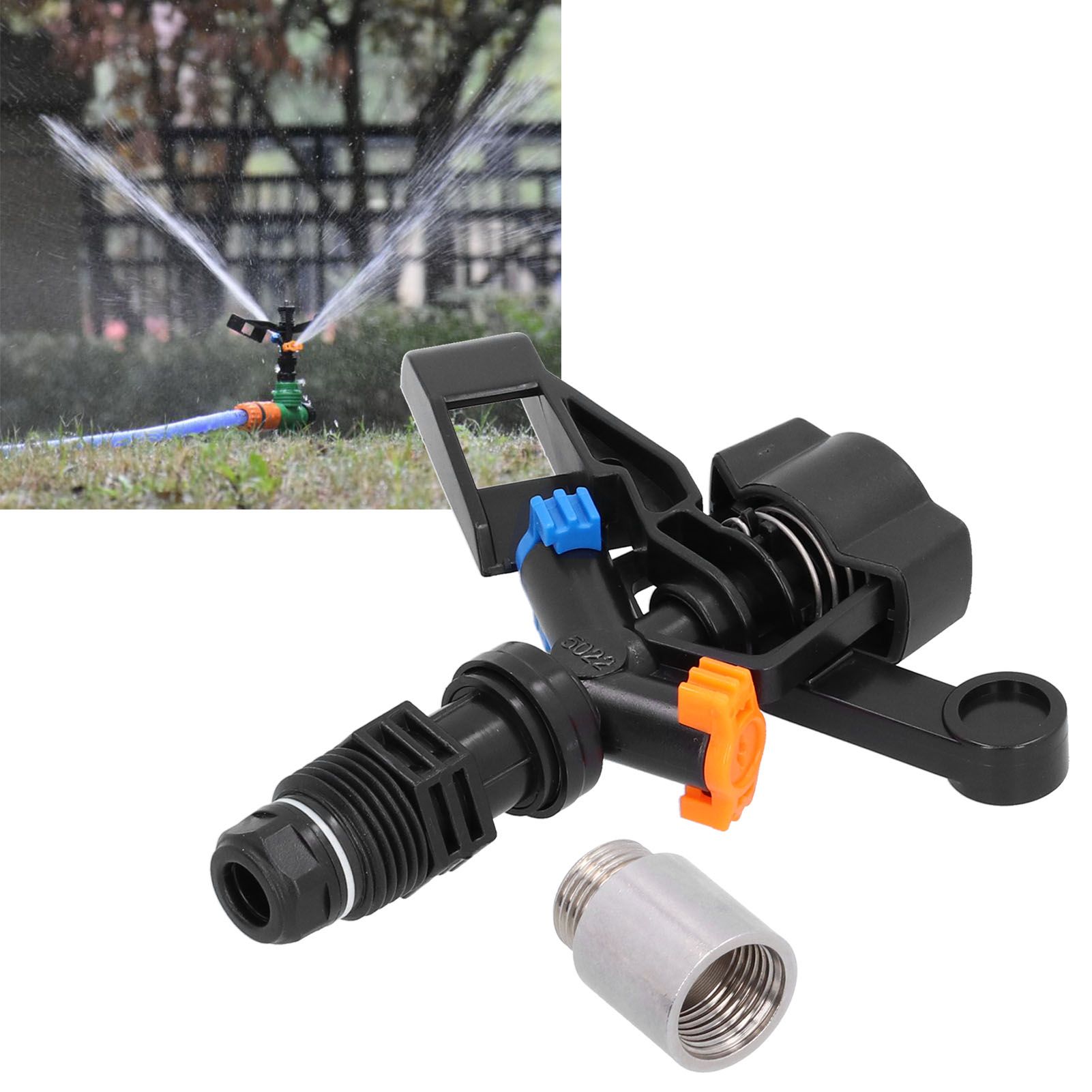 G1/2 Male Thread Automatic Sprinkler Greening 360 Degree Rotation Agricultural view 11