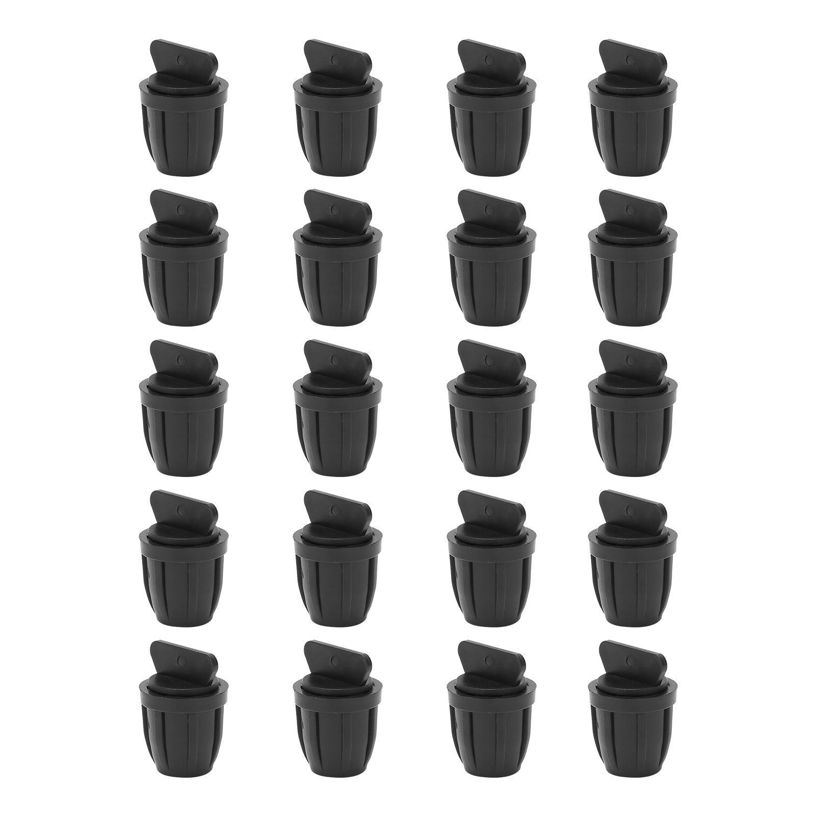 20PCS 8/11 Hose End Plug with Lock Drip Barbed End Plug for Drip Irrigation Tubing view 3