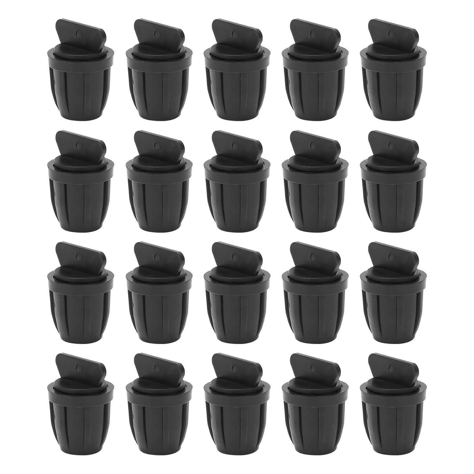 20PCS 8/11 Hose End Plug with Lock Drip Barbed End Plug for Drip Irrigation Tubing view 4