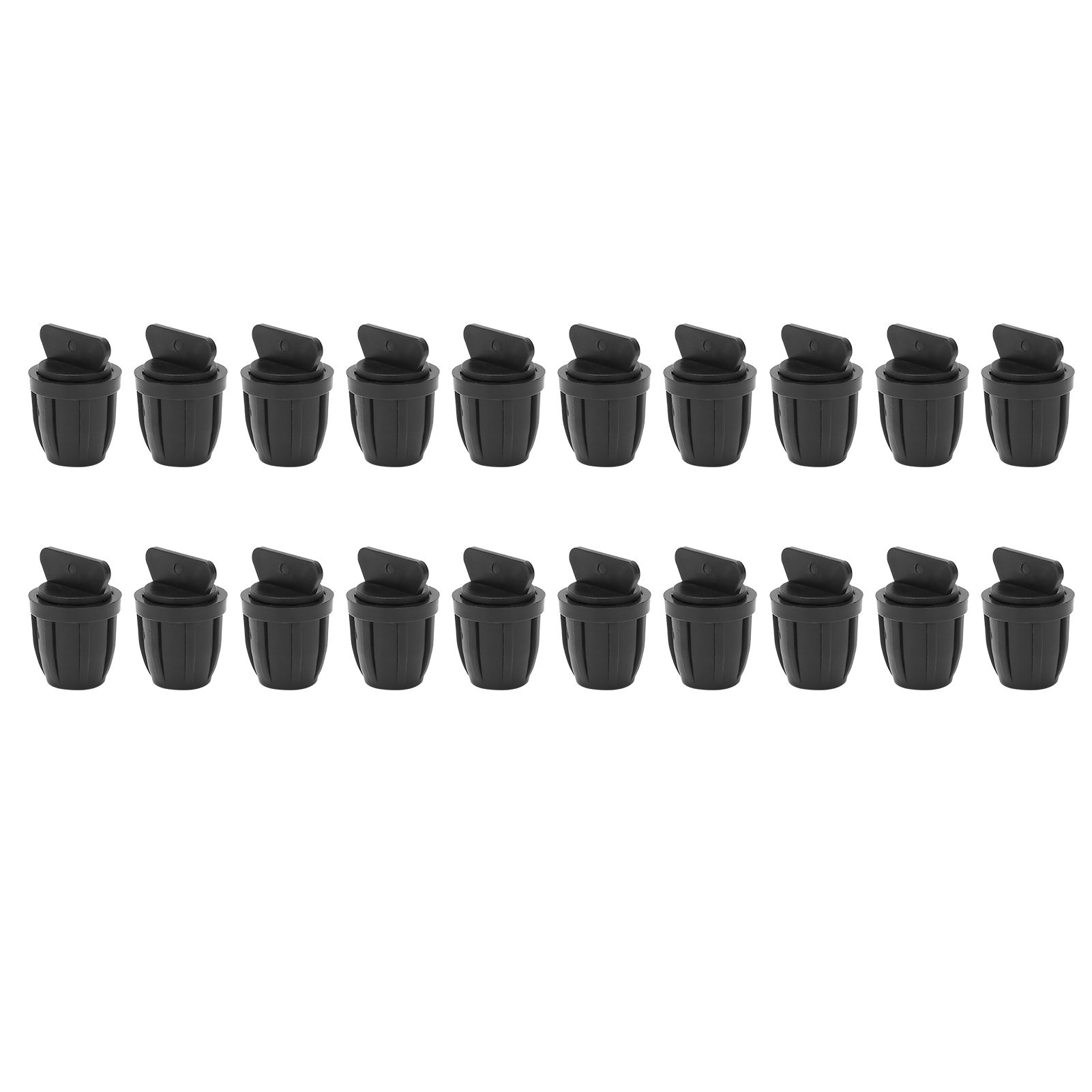 20PCS 8/11 Hose End Plug with Lock Drip Barbed End Plug for Drip Irrigation Tubing view 6