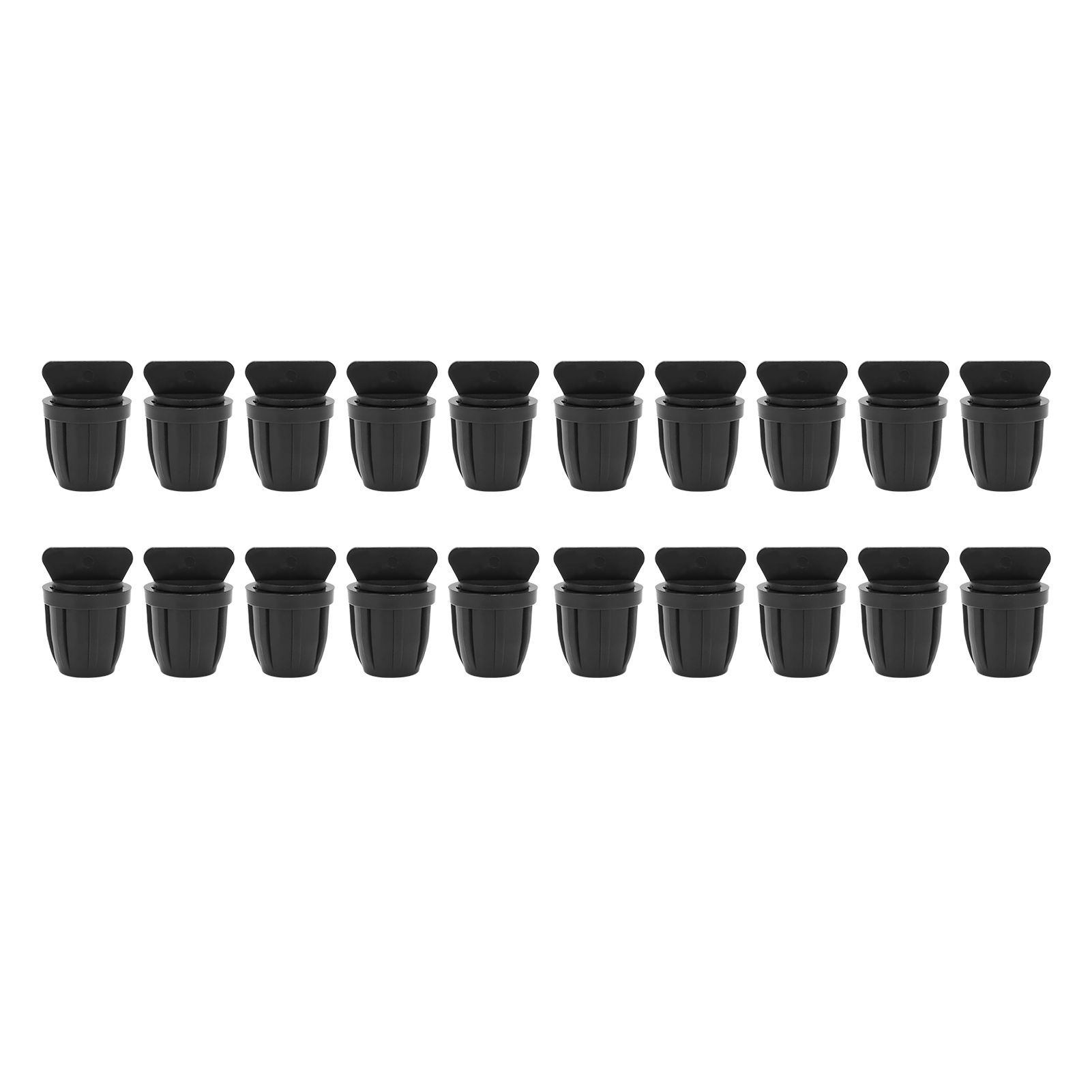 20PCS 8/11 Hose End Plug with Lock Drip Barbed End Plug for Drip Irrigation Tubing view 10