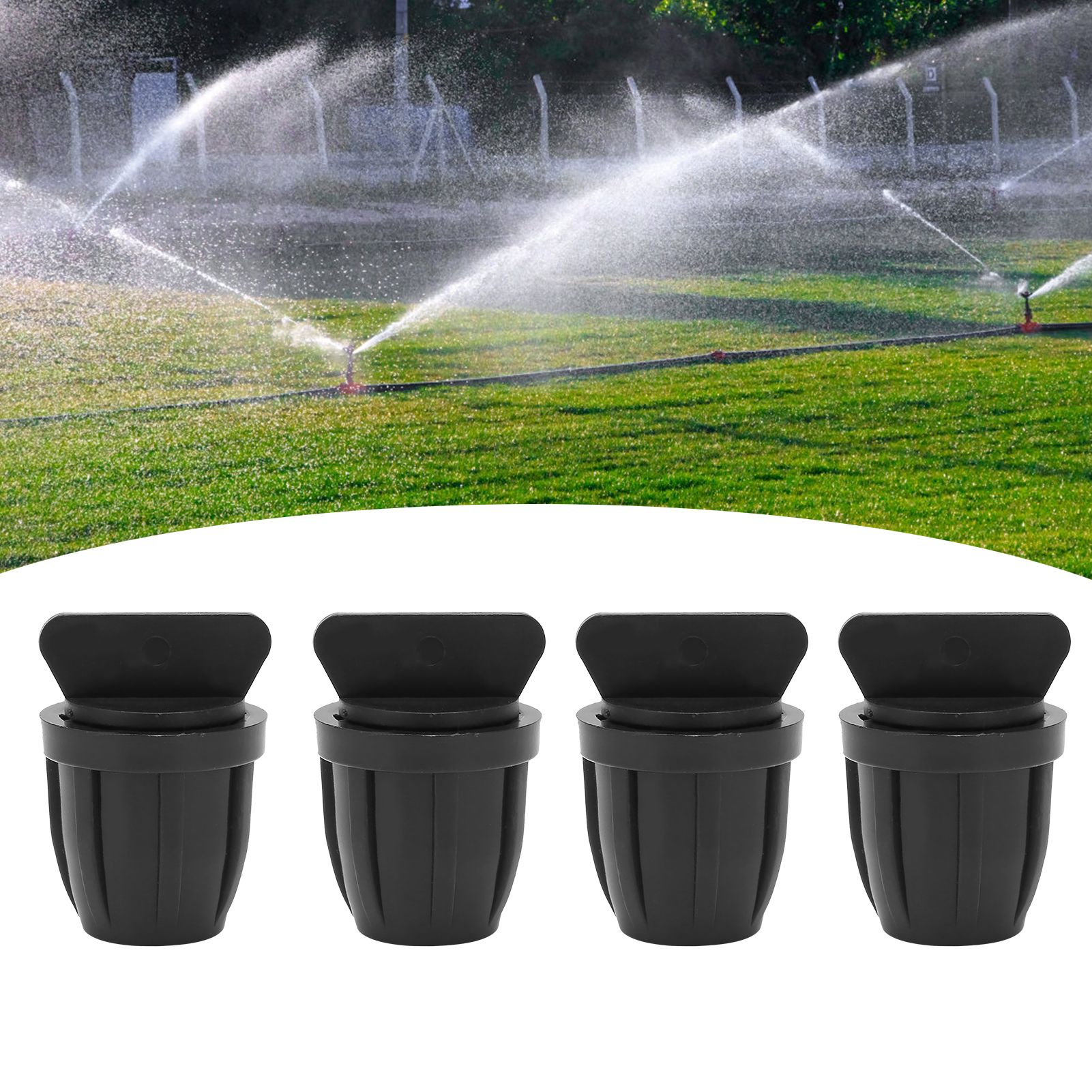20PCS 8/11 Hose End Plug with Lock Drip Barbed End Plug for Drip Irrigation Tubing view 12
