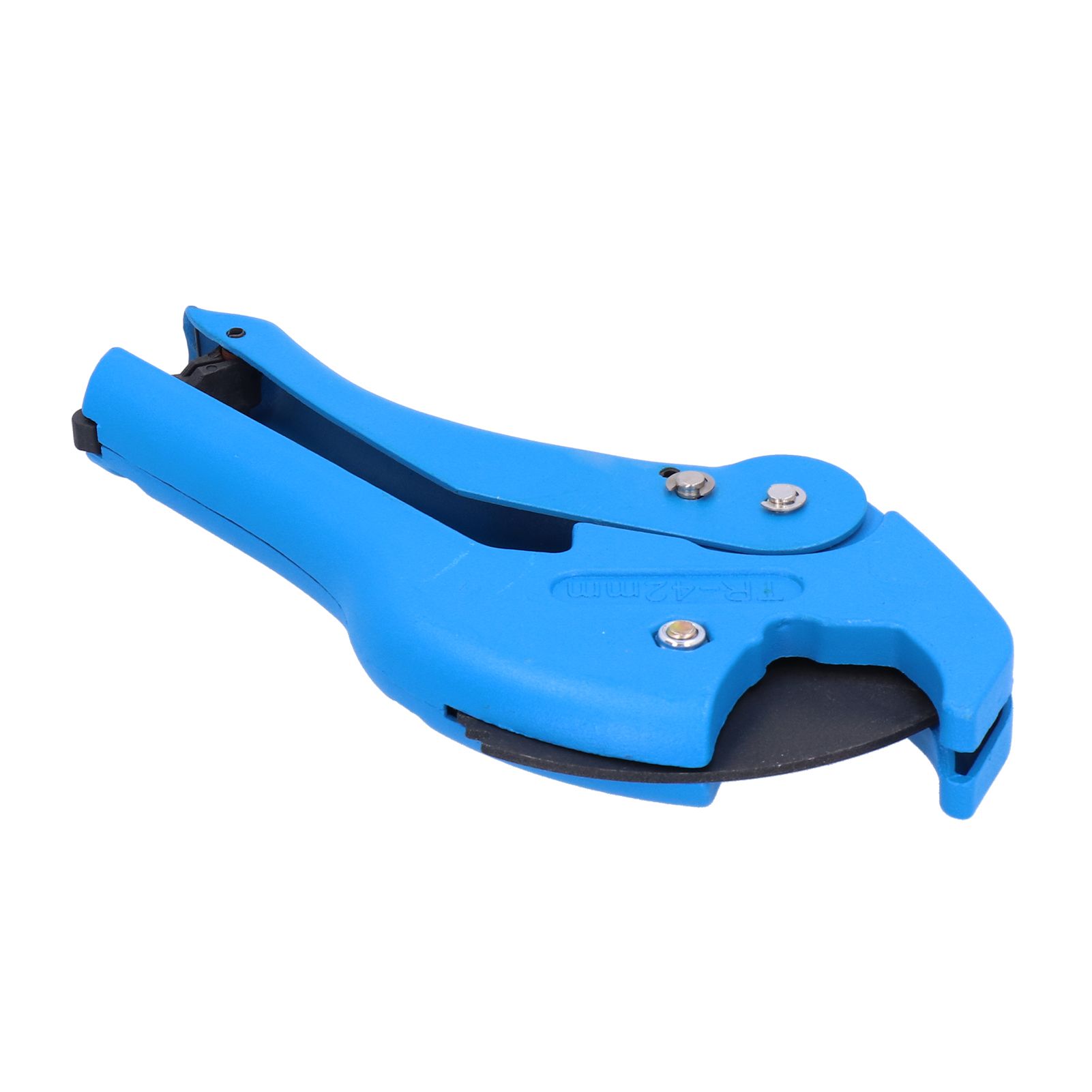 PVC Pipe Ratchet Cutter with Buckle Manual Tube Hose Cutting Device Plumbing