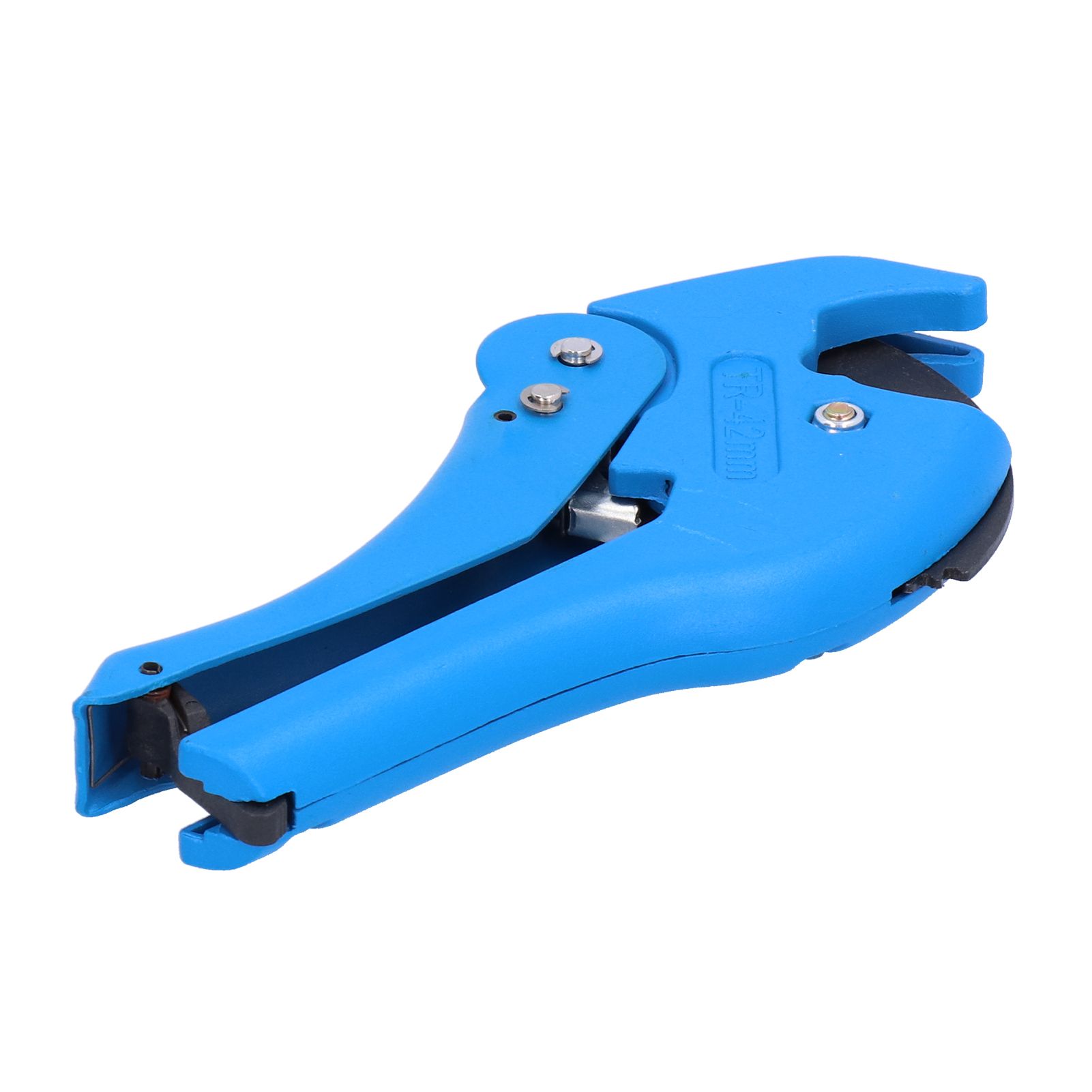PVC Pipe Ratchet Cutter with Buckle Manual Tube Hose Cutting Device Plumbing view 3