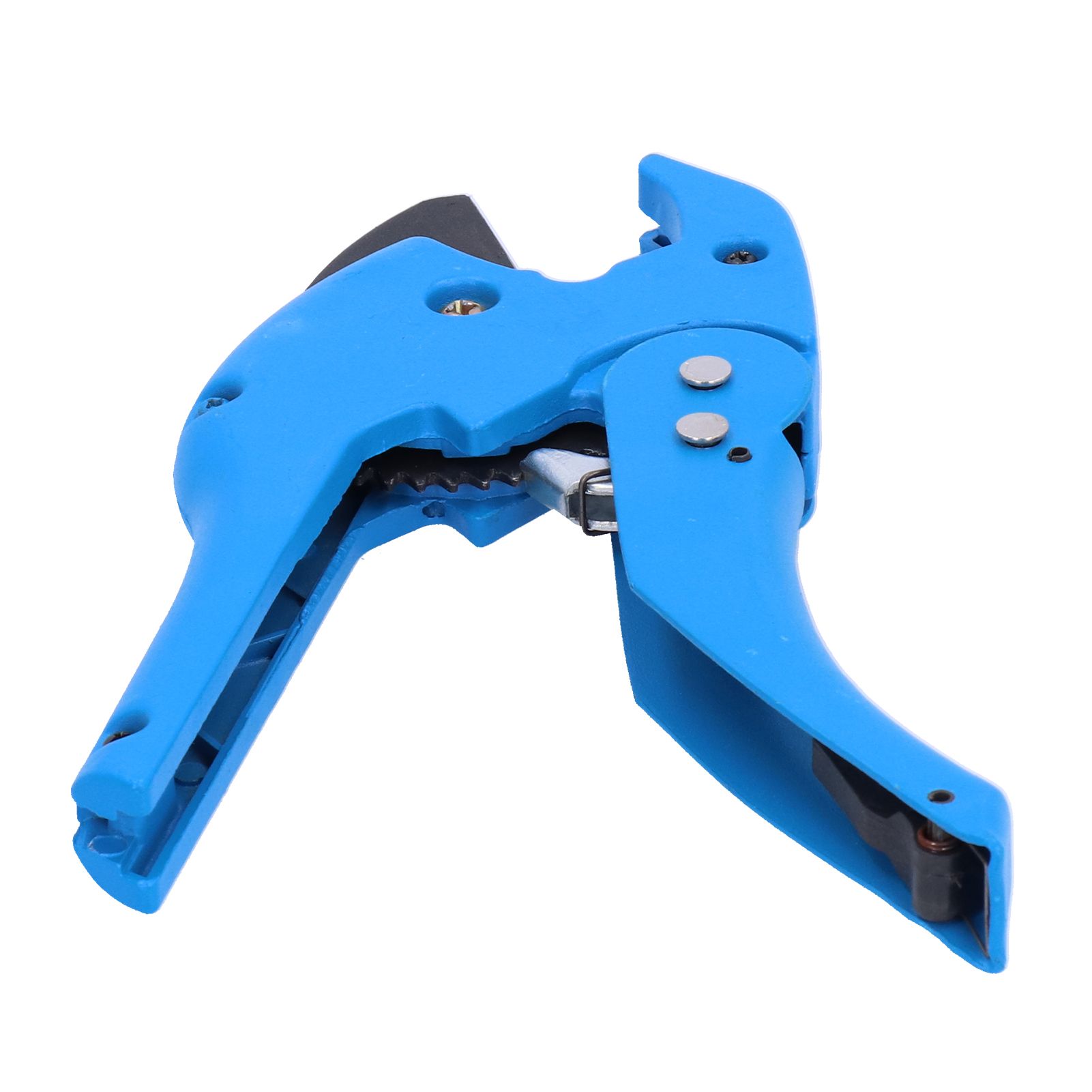 PVC Pipe Ratchet Cutter with Buckle Manual Tube Hose Cutting Device Plumbing view 8