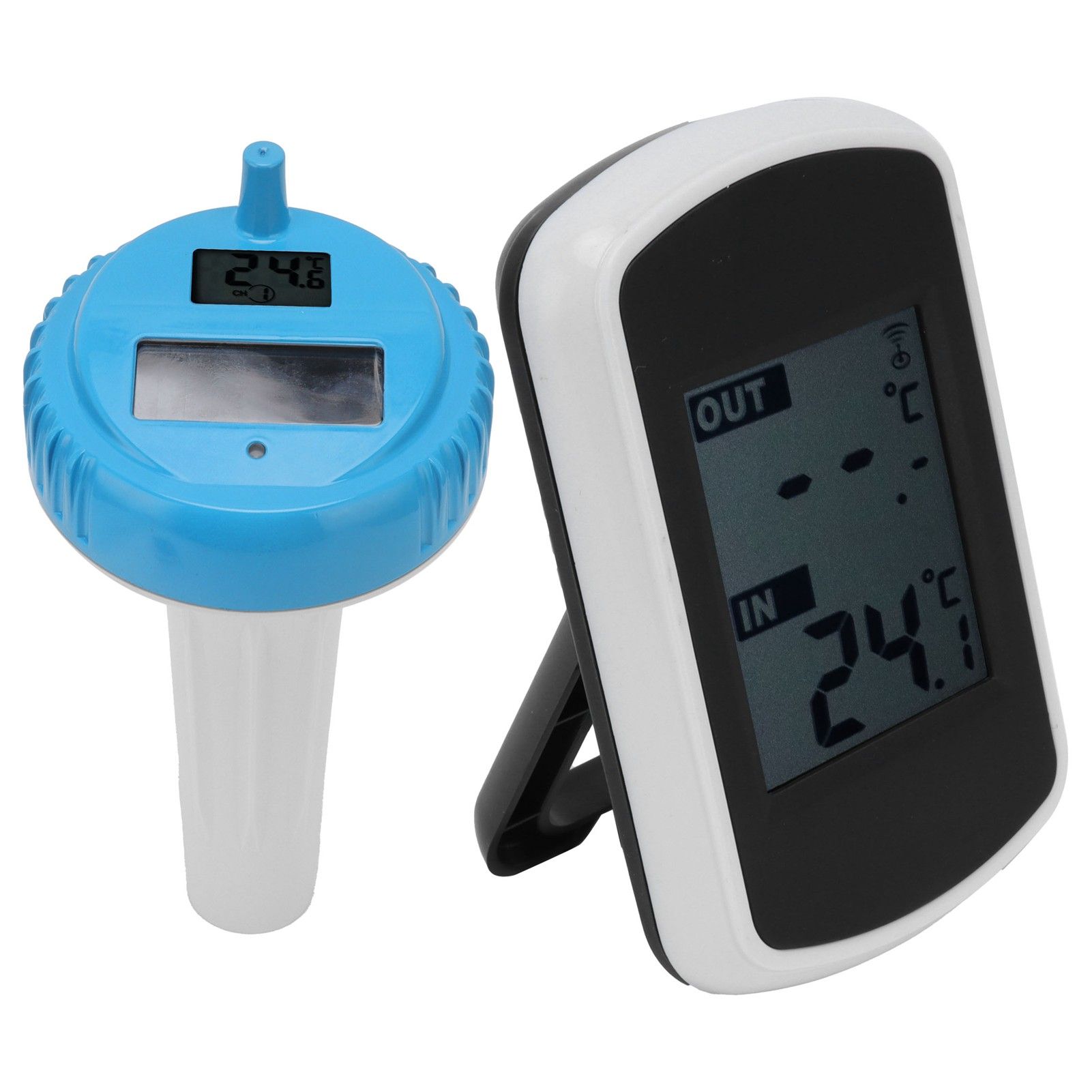 Floating Solar Wireless Thermometer Waterproof Swimming Pool Water Temperature view 3