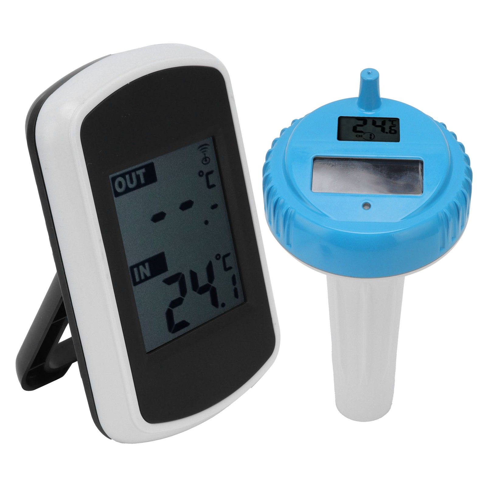 Floating Solar Wireless Thermometer Waterproof Swimming Pool Water Temperature view 4