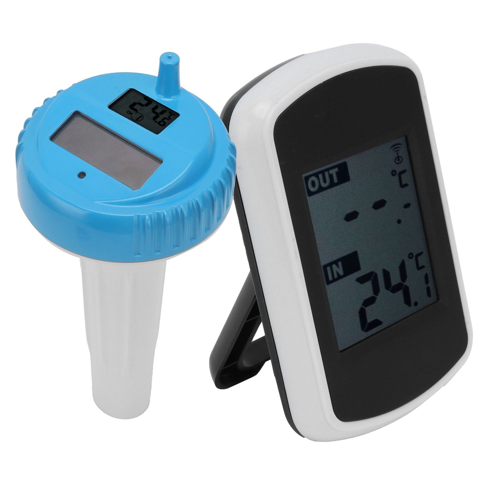 Floating Solar Wireless Thermometer Waterproof Swimming Pool Water Temperature view 6