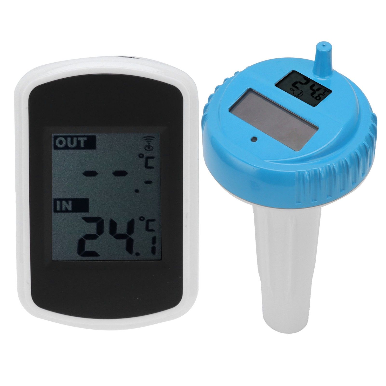 Floating Solar Wireless Thermometer Waterproof Swimming Pool Water Temperature view 8
