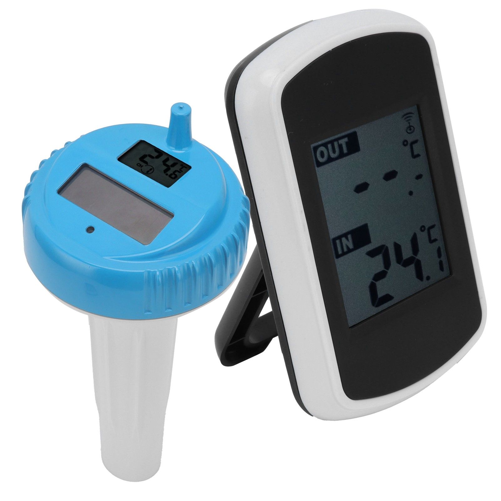 Floating Solar Wireless Thermometer Waterproof Swimming Pool Water Temperature view 9