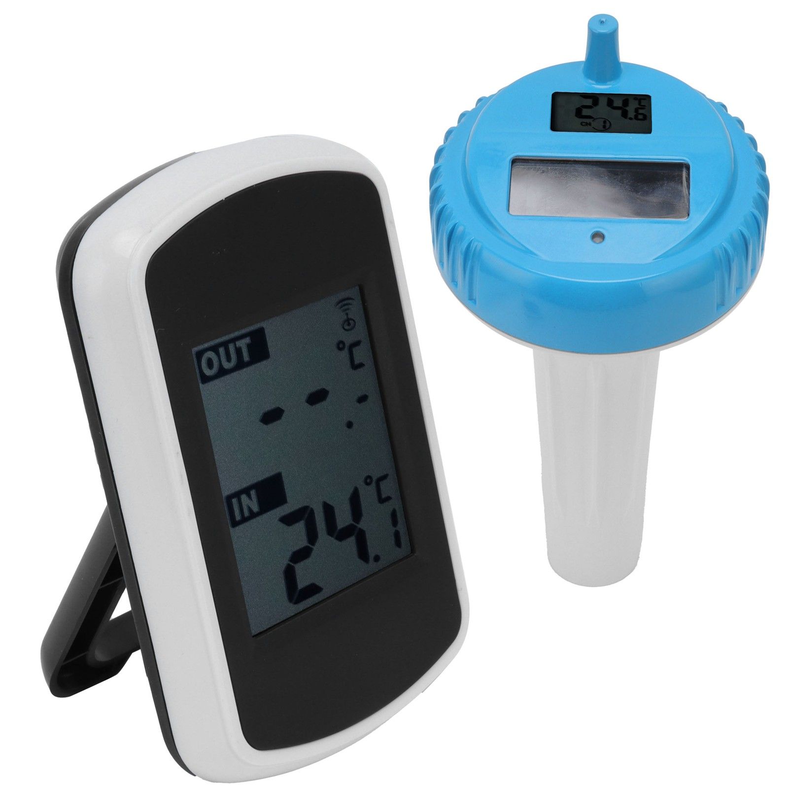 Floating Solar Wireless Thermometer Waterproof Swimming Pool Water Temperature view 10