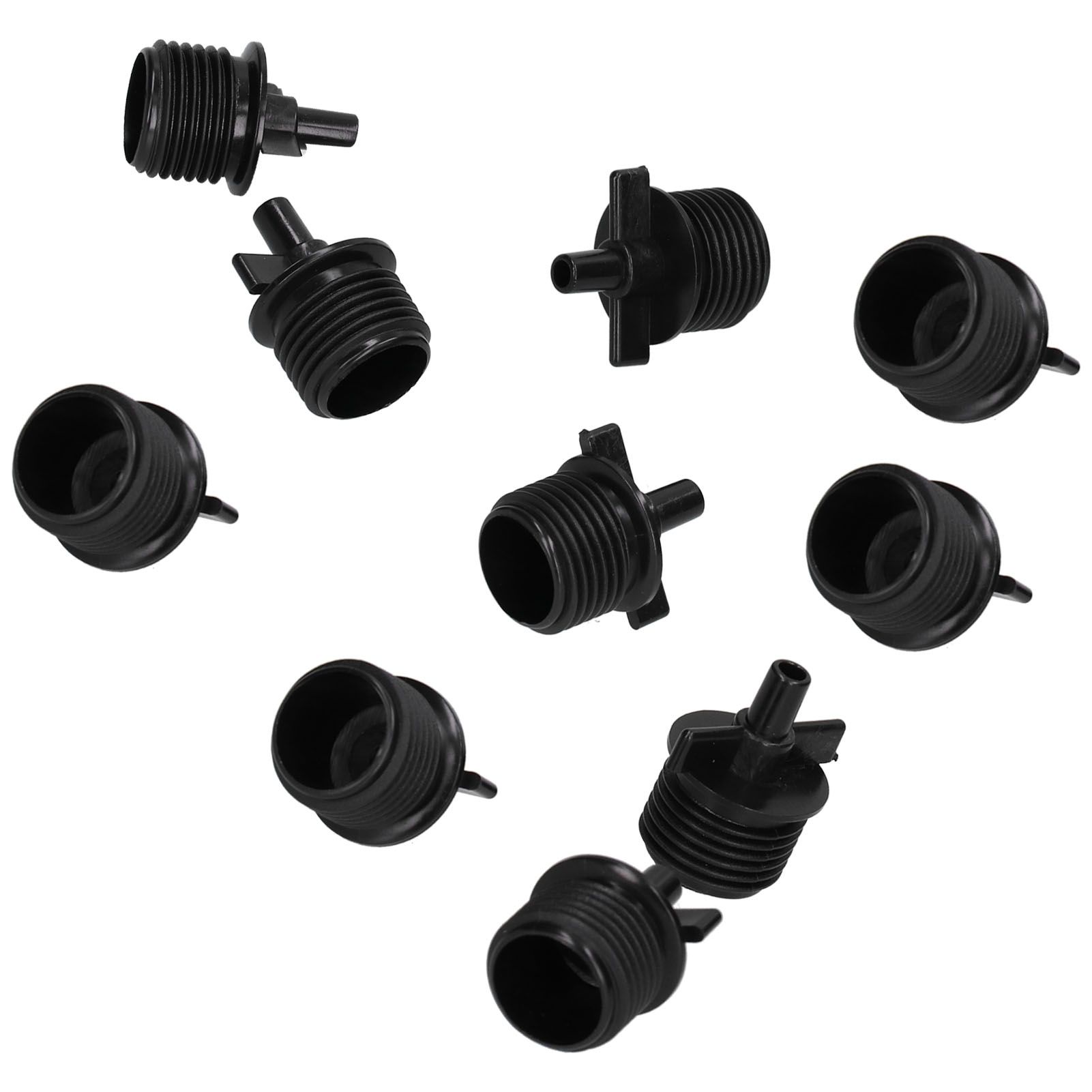 50PCS G1/2 6mm Male Thread Flat Connector for Misting Spray Nozzle Irrigation view 7