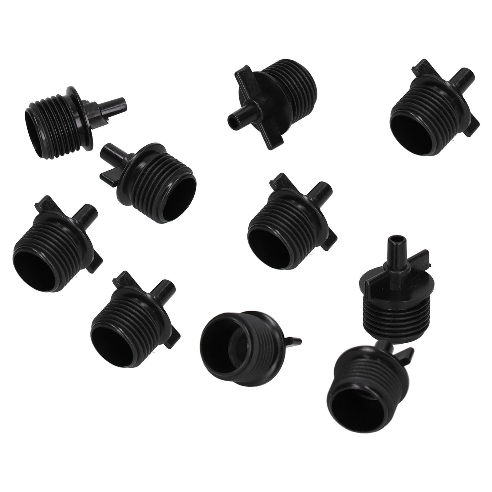 50PCS G1/2 6mm Male Thread Flat Connector for Misting Spray Nozzle Irrigation view 9