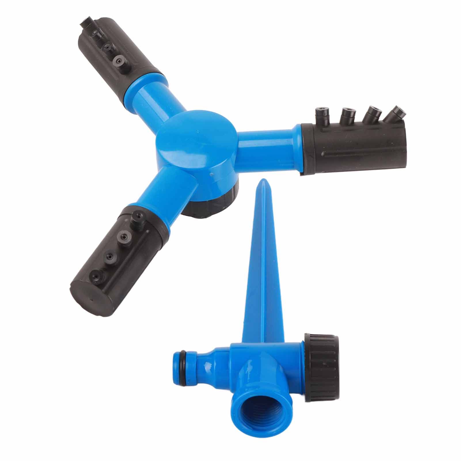 Garden Sprinkler 360° Automatic Rotating Sprayer Nozzle Garden Lawn Irrigation view 5