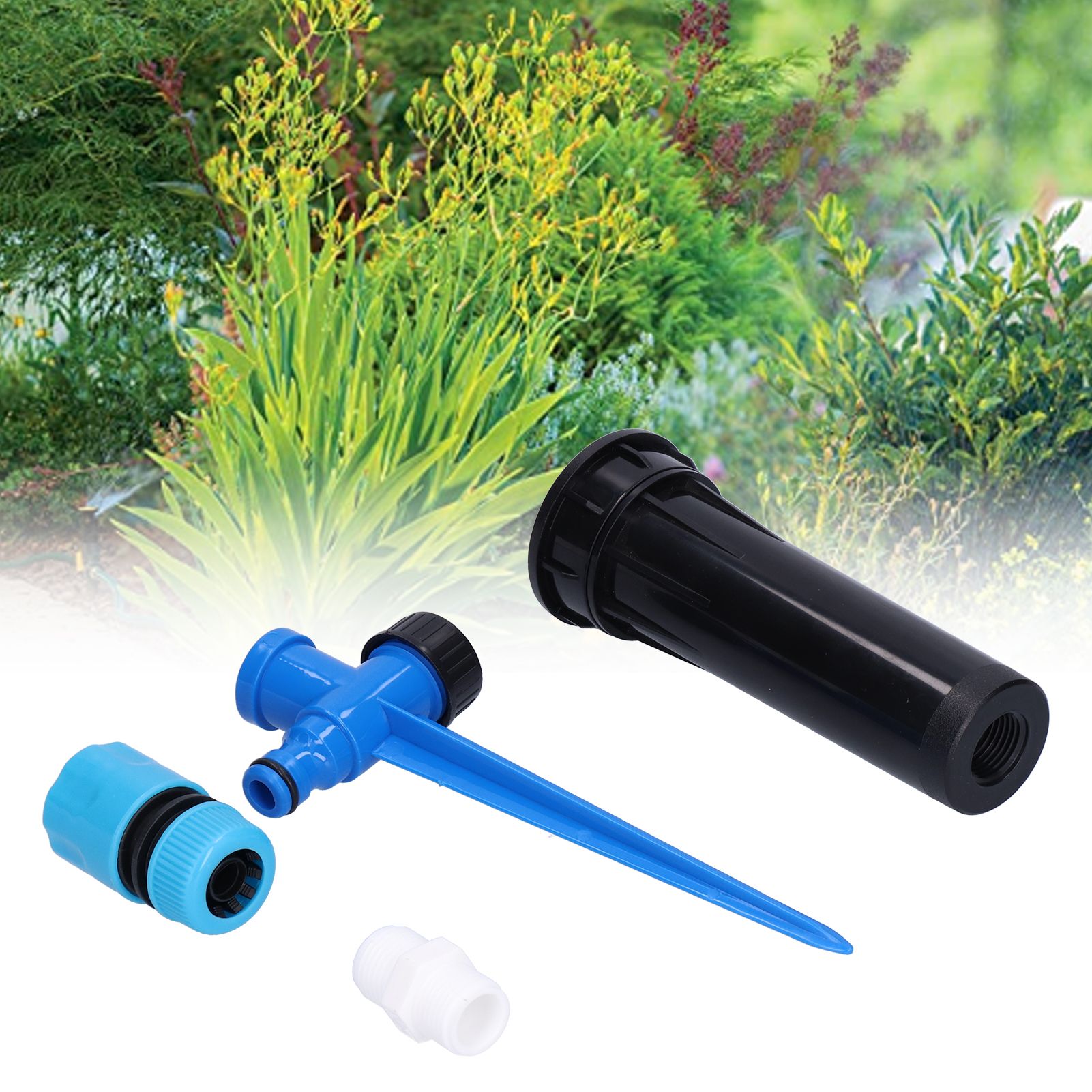 G1/2 Adjustable Sprinkler 360° Automatic Rotating Nozzle Garden Lawn view 11