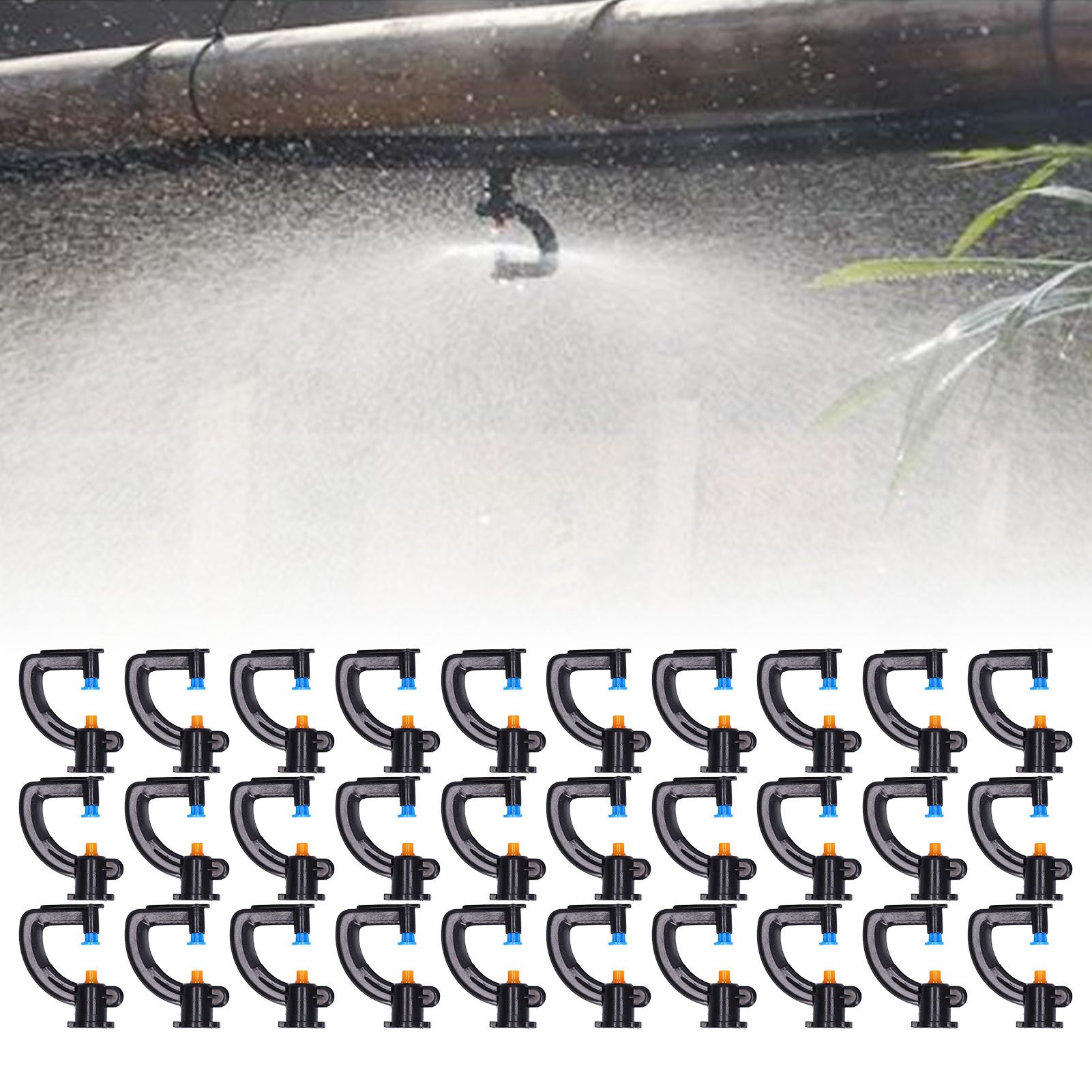 30Pcs G Type Refractive Nozzle Irrigation Misting Sprinkler Head for Garden view 11