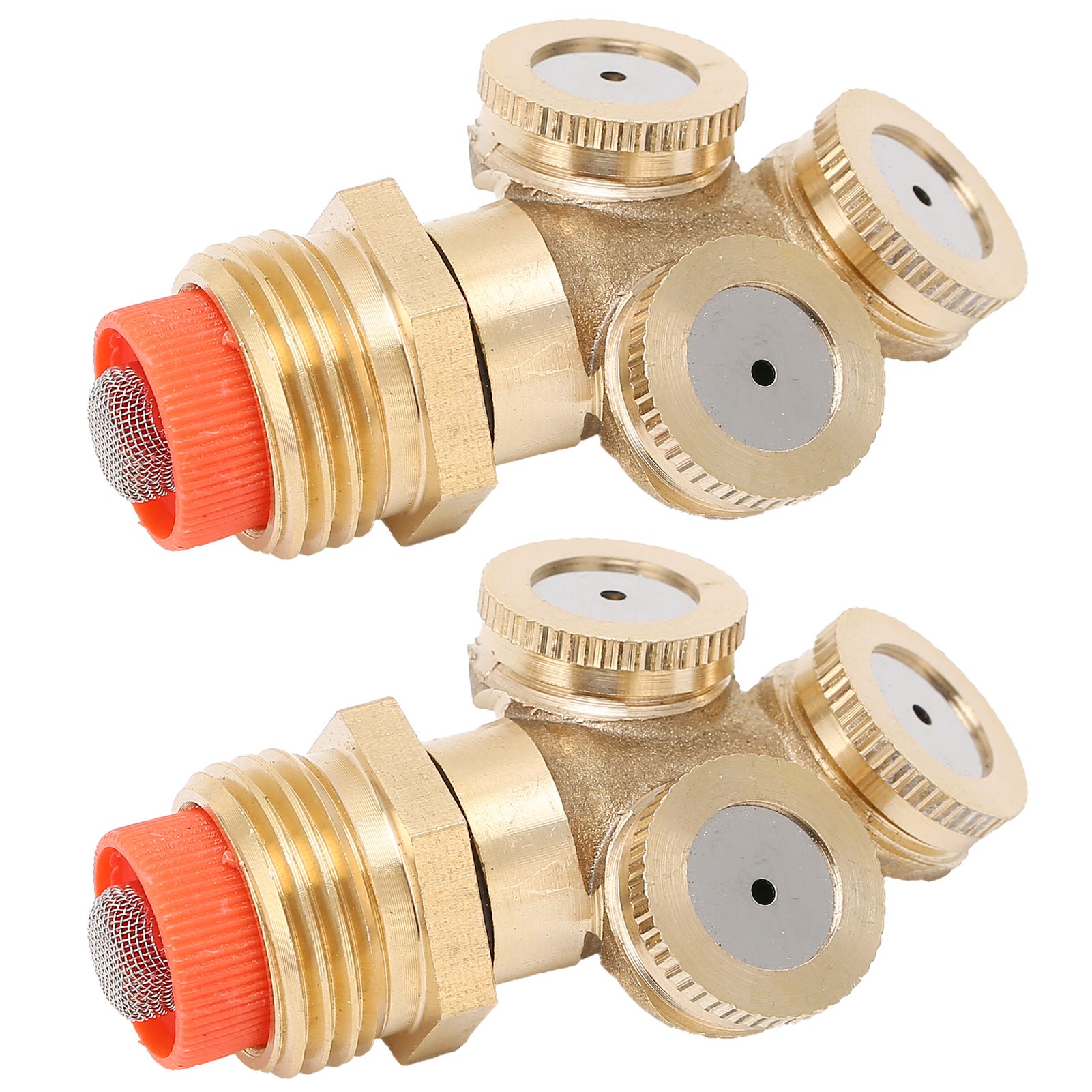 2PCS G1/2 High Pressure Spray Sprinkler 3 Hole Irrigation Nozzle Head with view 5