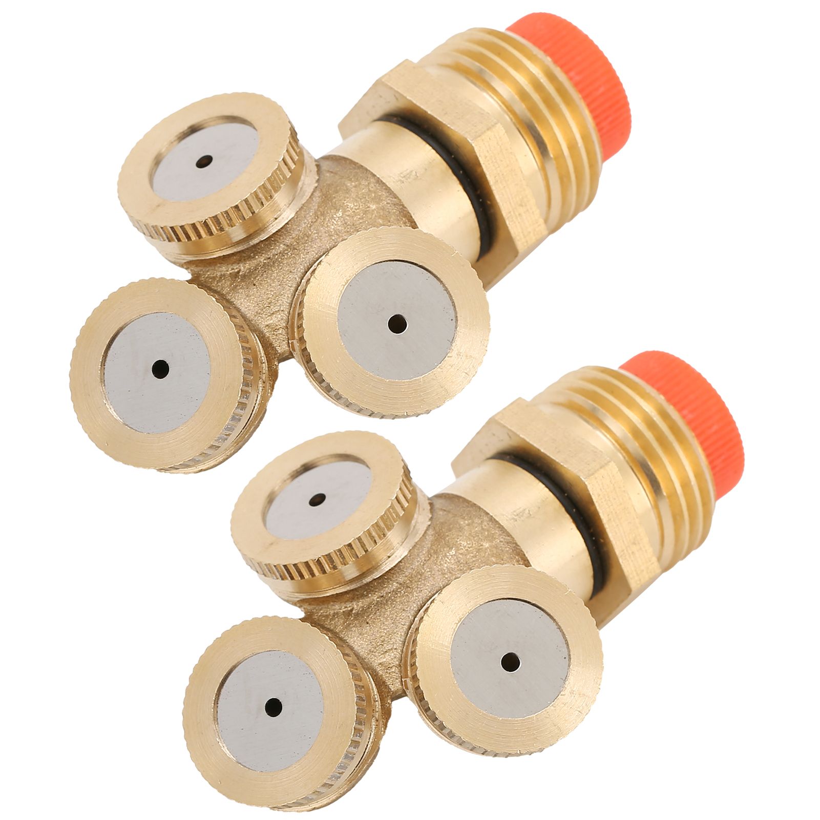 2PCS G1/2 High Pressure Spray Sprinkler 3 Hole Irrigation Nozzle Head with view 6
