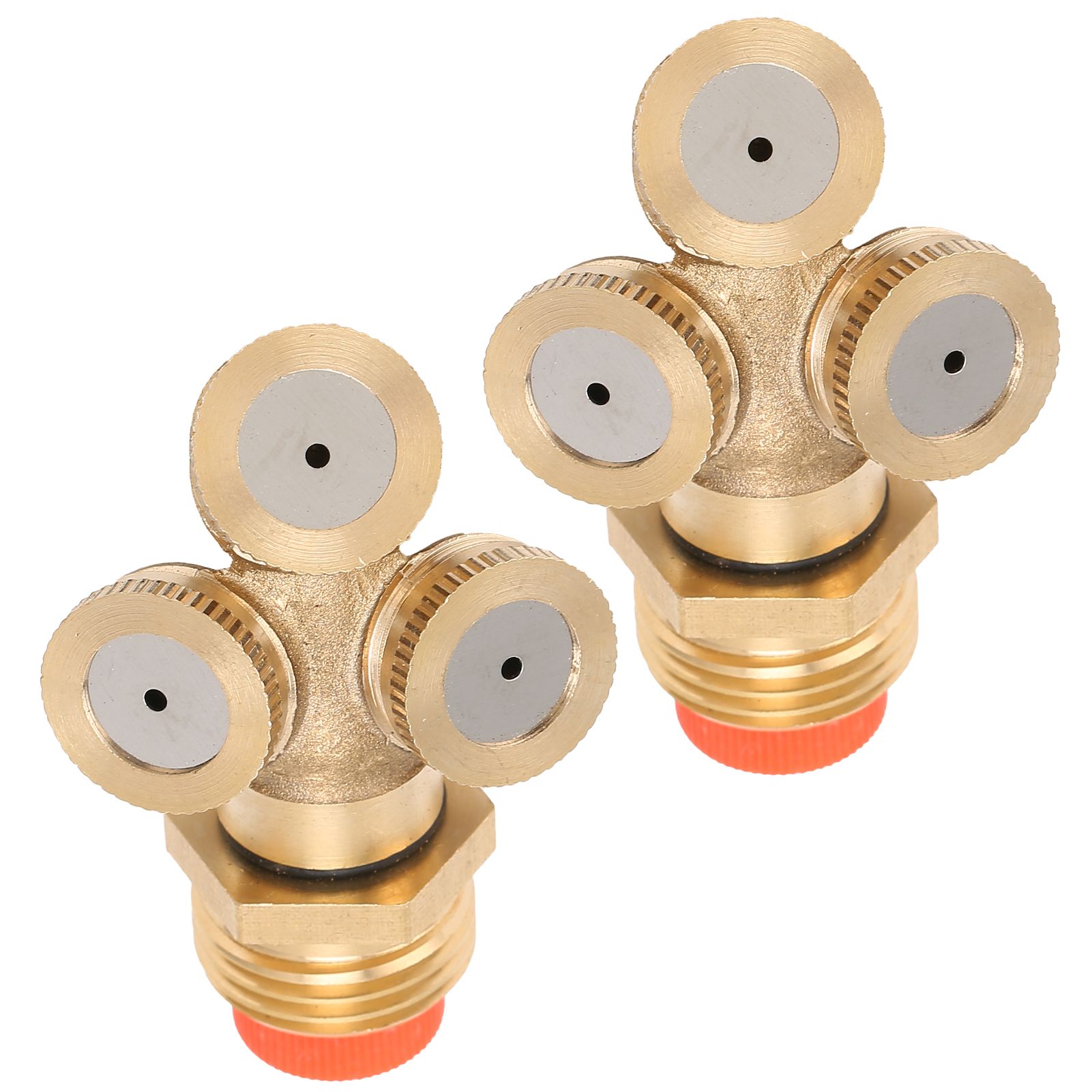 2PCS G1/2 High Pressure Spray Sprinkler 3 Hole Irrigation Nozzle Head with view 8