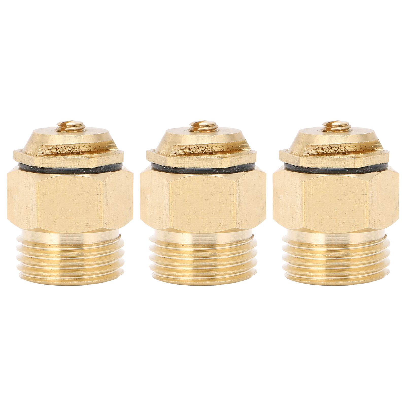 3PCS G1/2 Refraction Sprinkler Nozzle Adjustable Copper Micro Sprinkler Head view 2