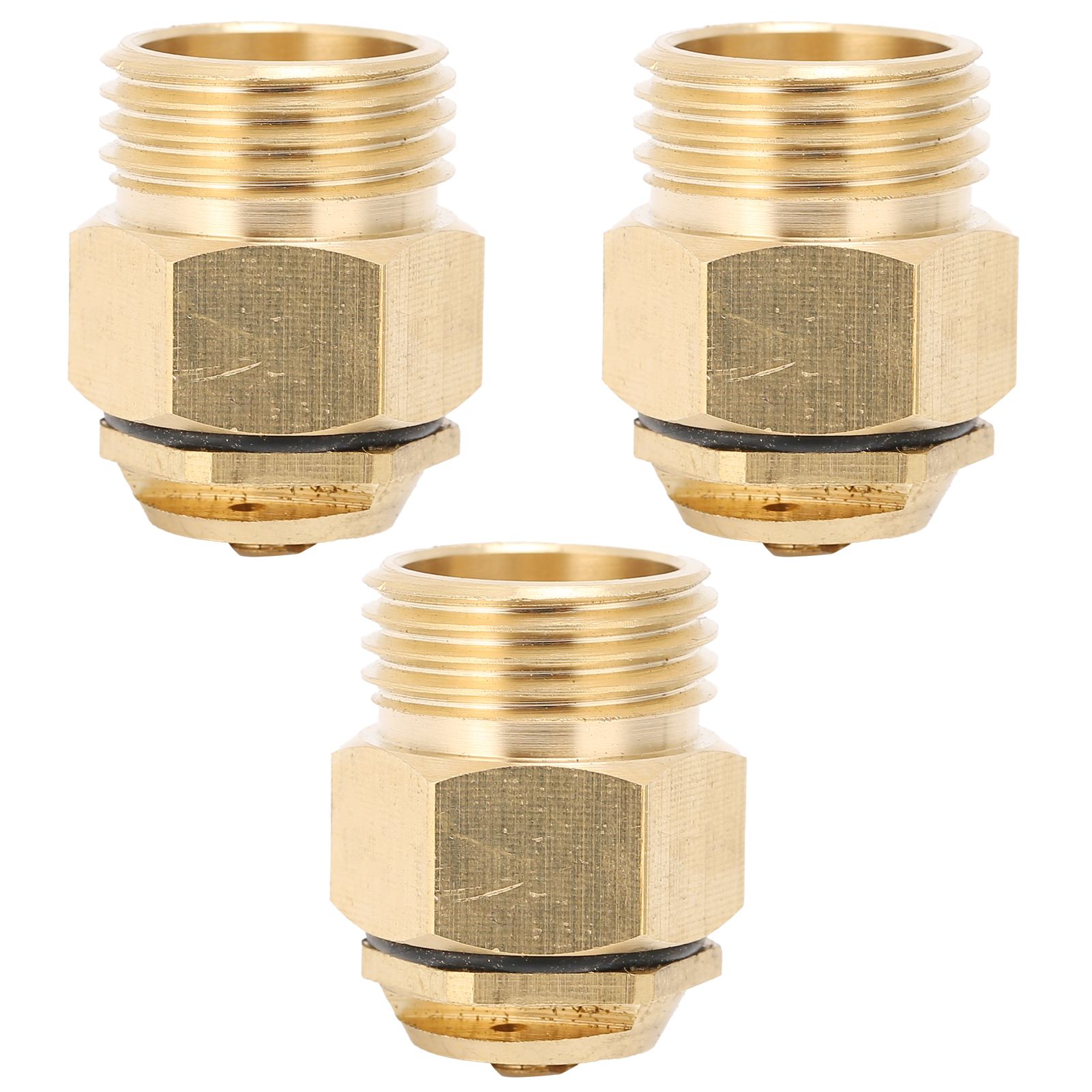 3PCS G1/2 Refraction Sprinkler Nozzle Adjustable Copper Micro Sprinkler Head view 3