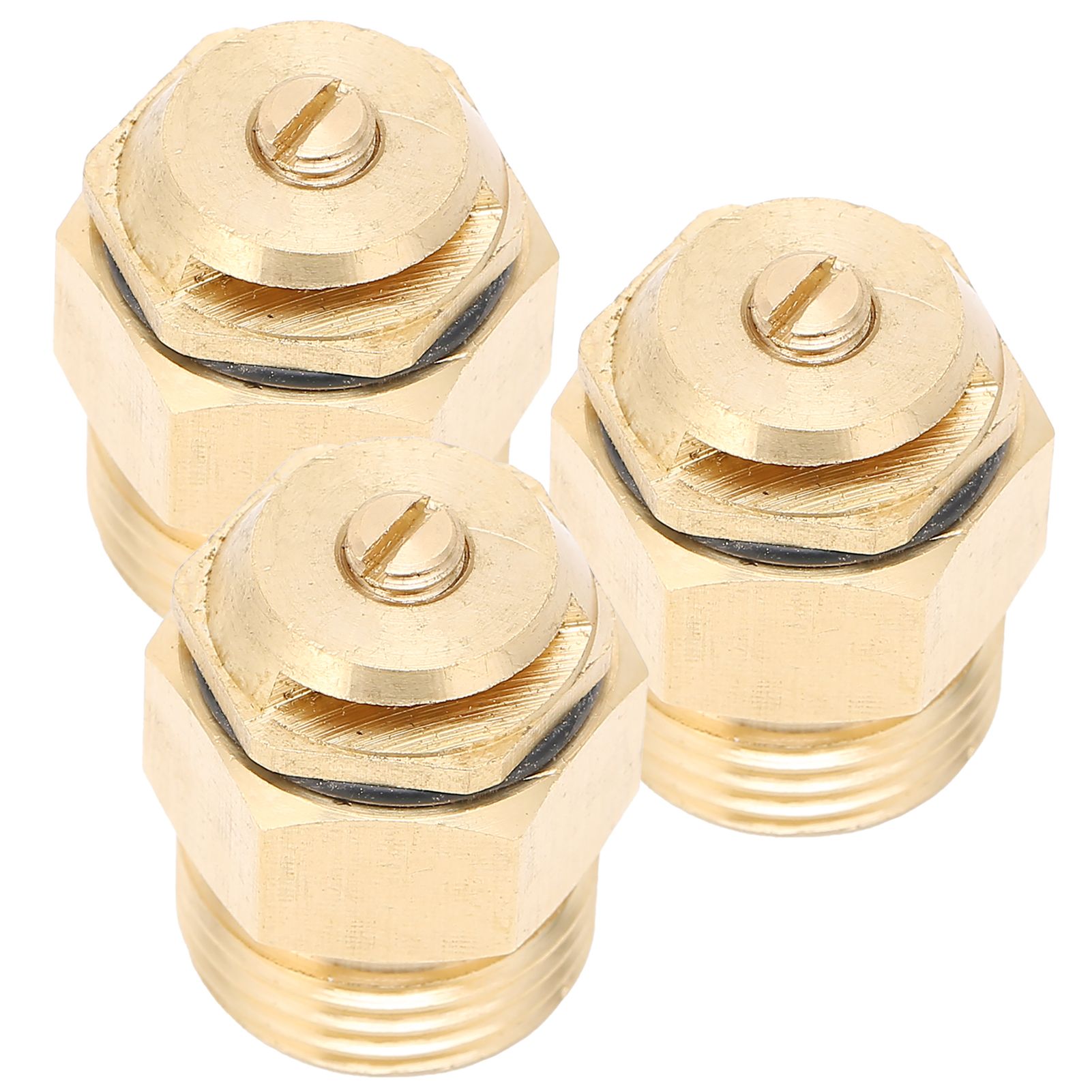 3PCS G1/2 Refraction Sprinkler Nozzle Adjustable Copper Micro Sprinkler Head view 4