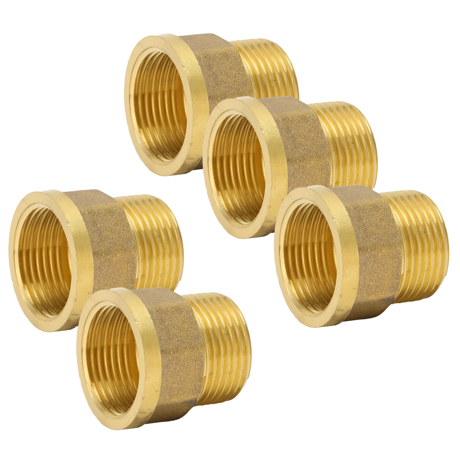 5PCS G3/4 Female and Male Thread Hose Coupler Garden Hose Connector for view 8