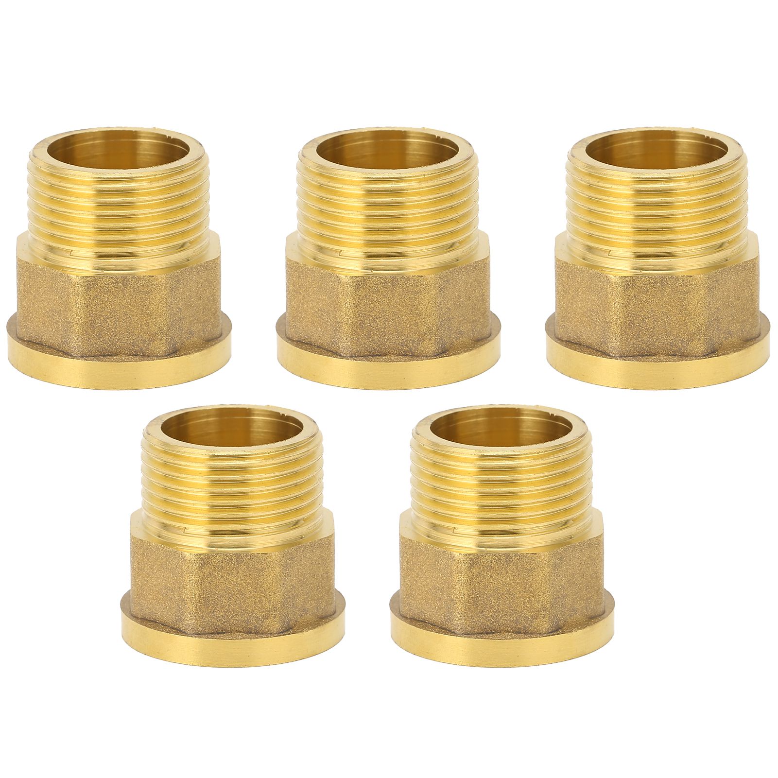 5PCS G3/4 Female and Male Thread Hose Coupler Garden Hose Connector for view 10