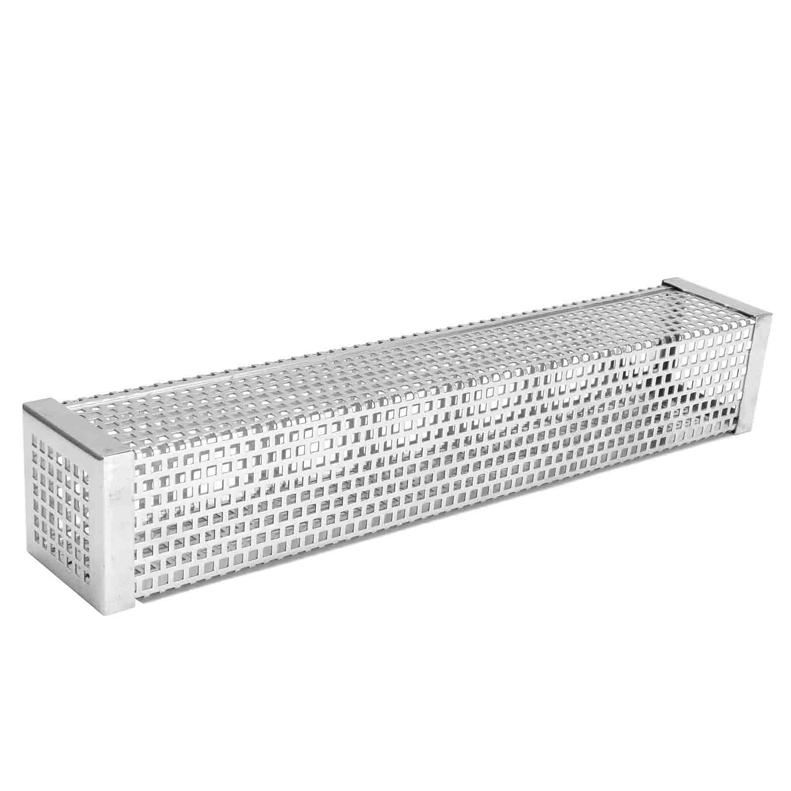 Square Shape Smoke Tube Stainless Steel BBQ Charcoal Grill Smoker Tube