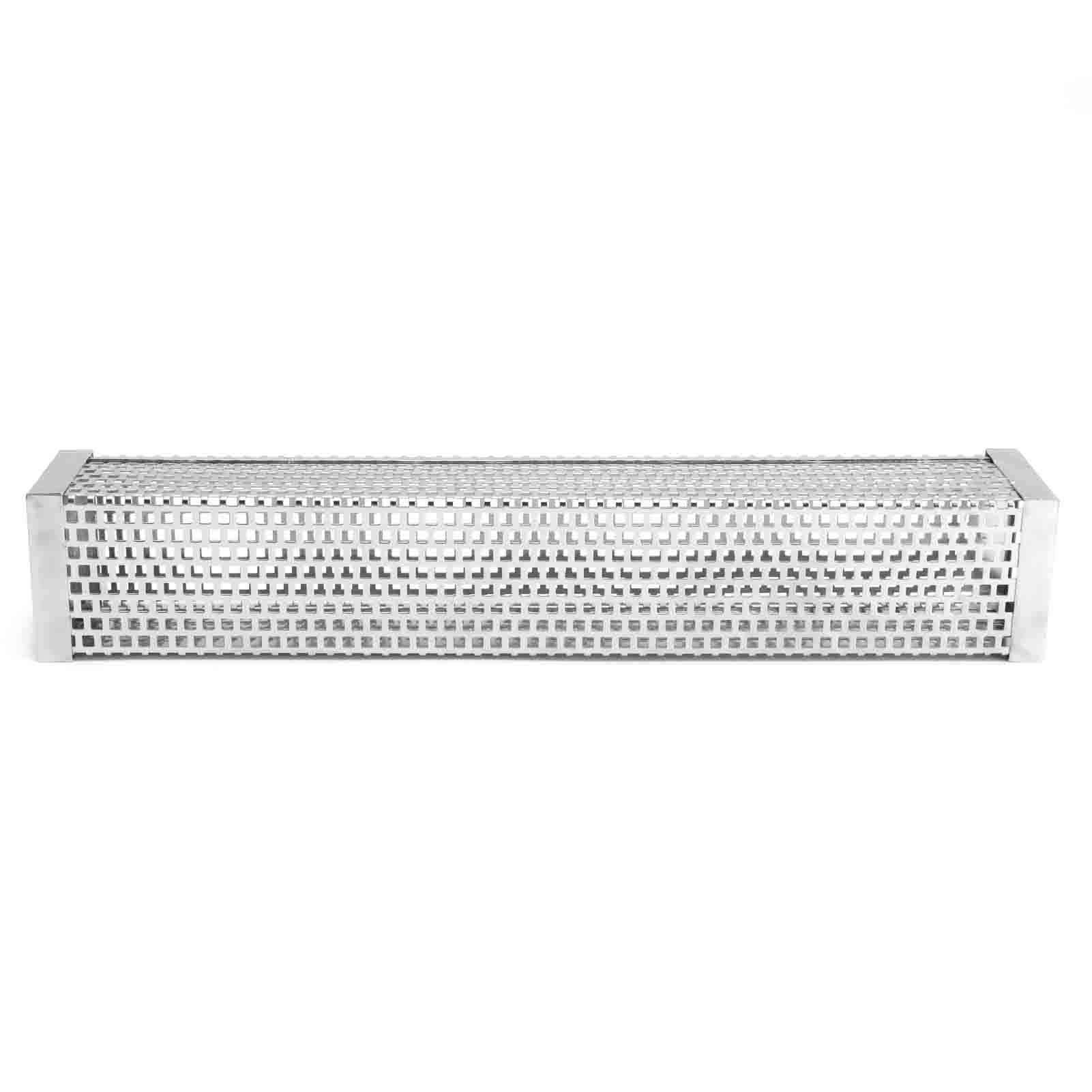 Square Shape Smoke Tube Stainless Steel BBQ Charcoal Grill Smoker Tube view 2