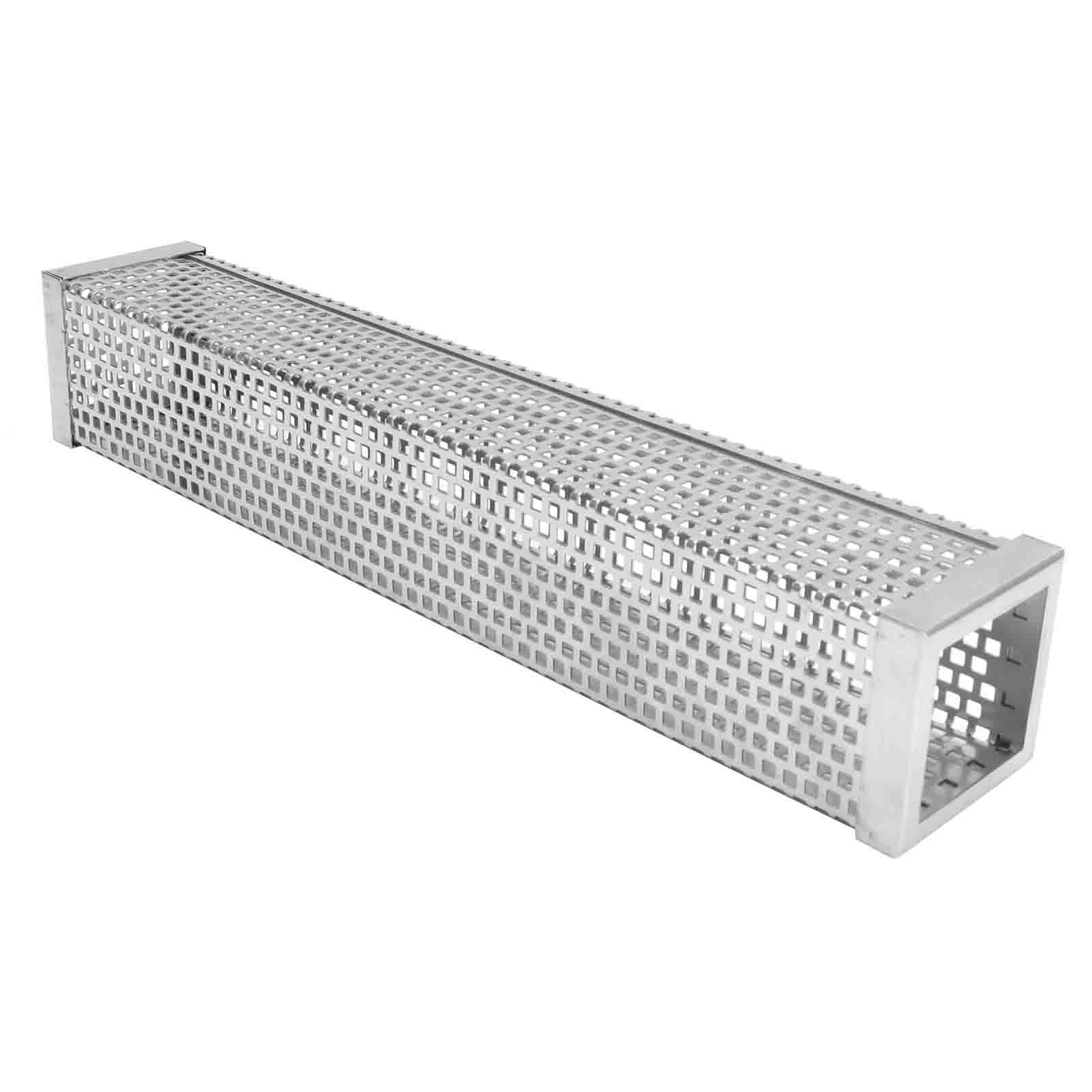 Square Shape Smoke Tube Stainless Steel BBQ Charcoal Grill Smoker Tube view 5
