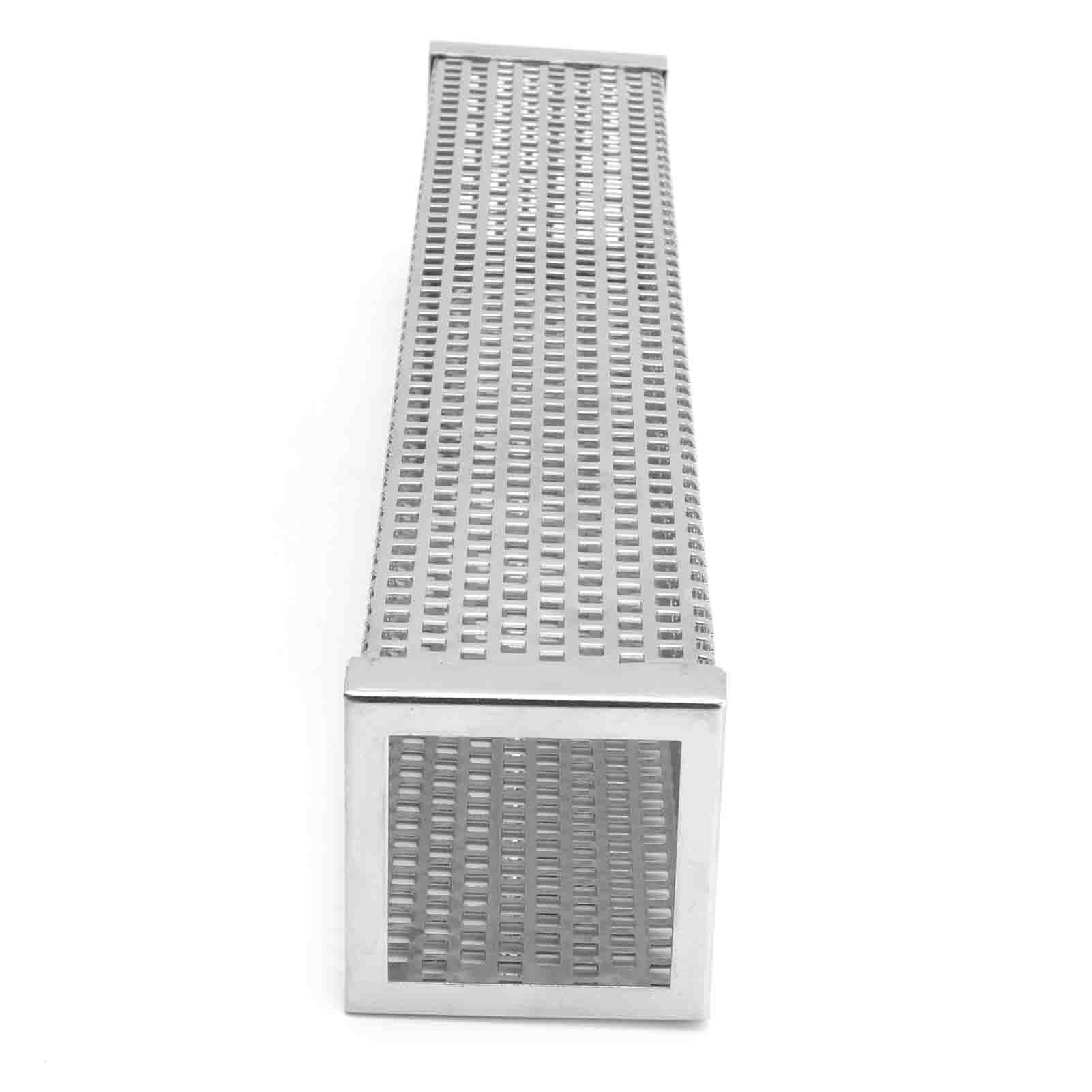 Square Shape Smoke Tube Stainless Steel BBQ Charcoal Grill Smoker Tube view 9