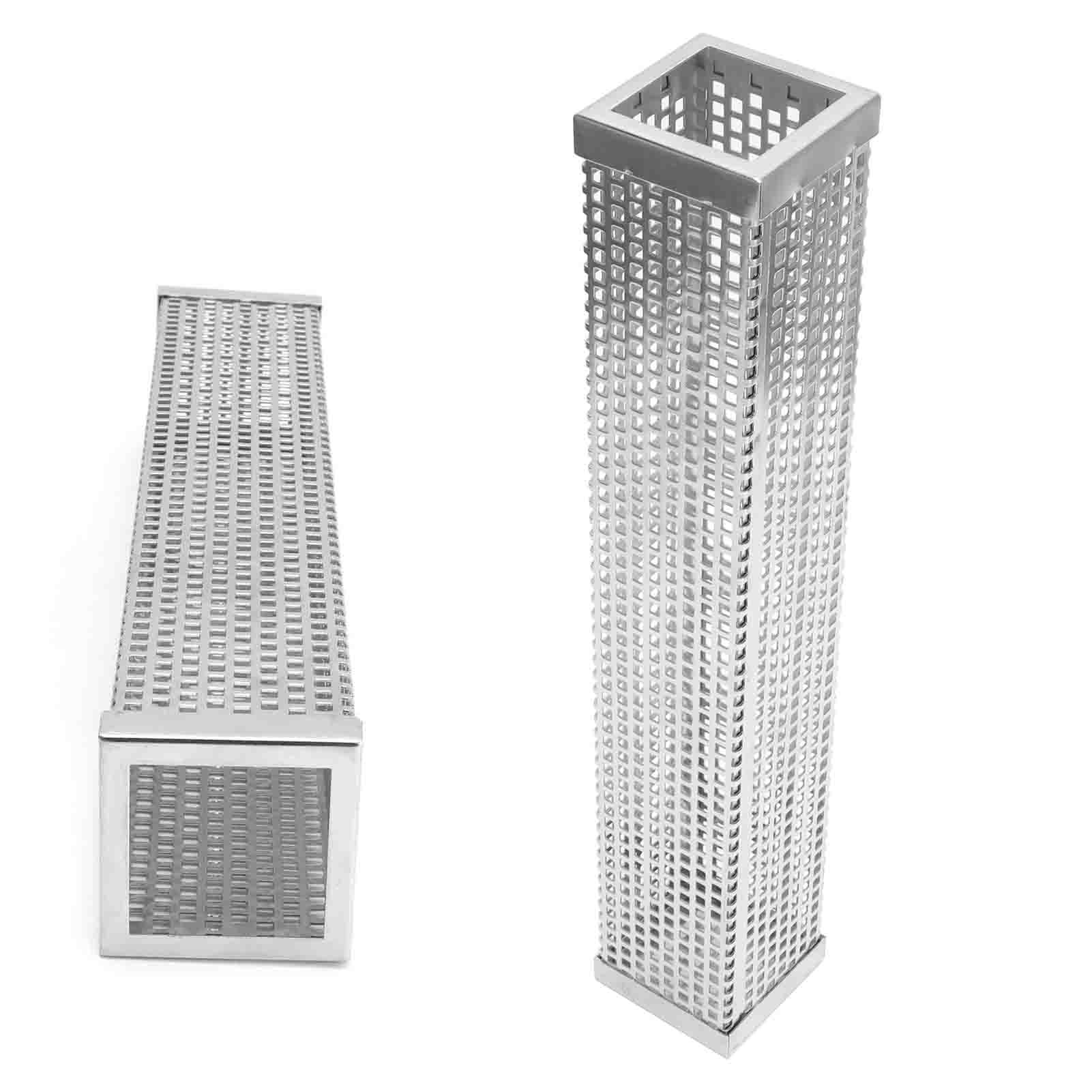 Square Shape Smoke Tube Stainless Steel BBQ Charcoal Grill Smoker Tube view 10