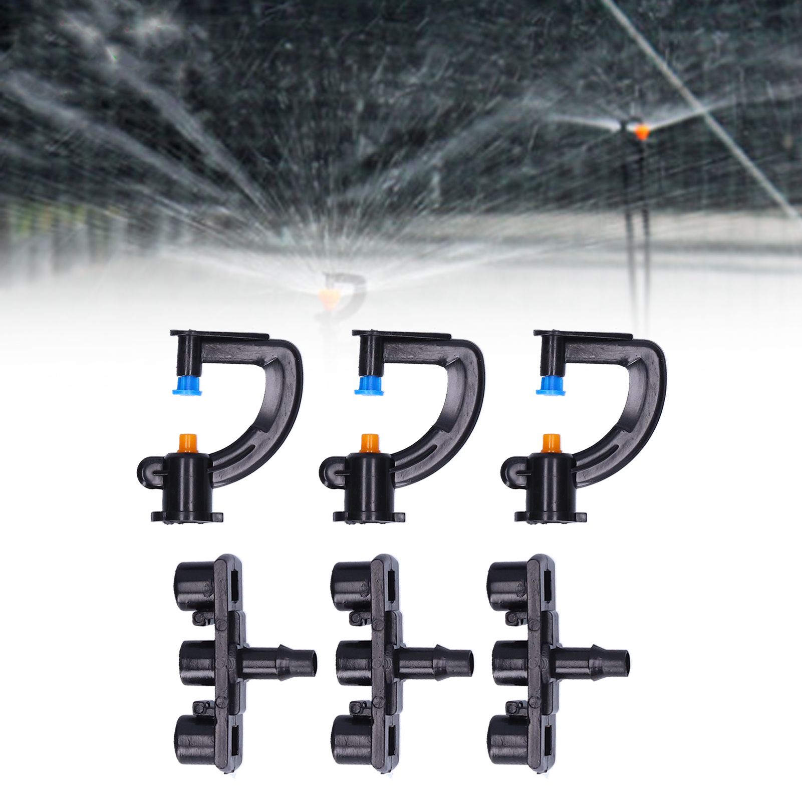 20Set GType Refractive Mist Nozzle Irrigation Sprinkler Head for Garden Greenhouse view 12