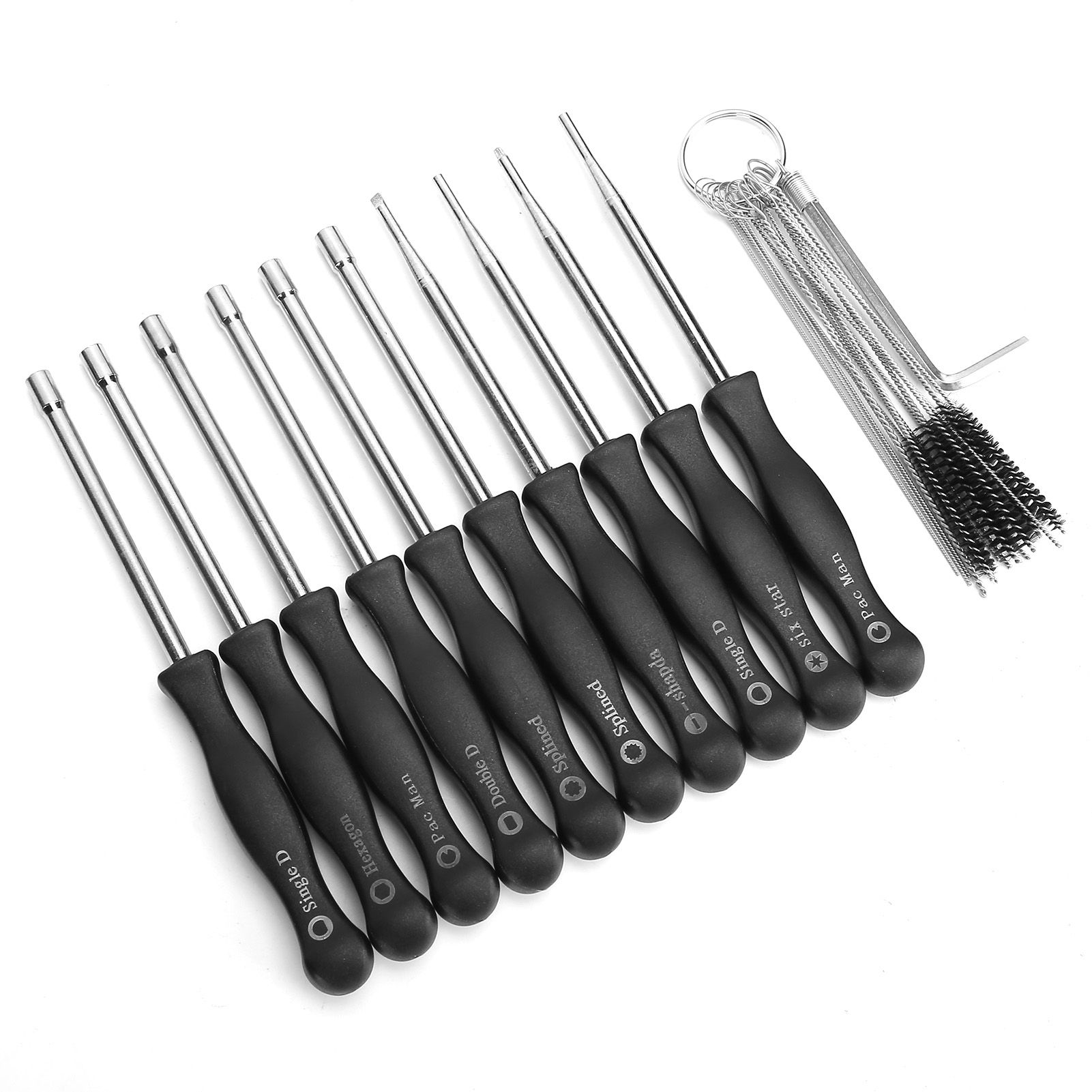 Carburetor Adjustment Tool Kit Carburator Engine Tune Up Adjusting Tool for view 3