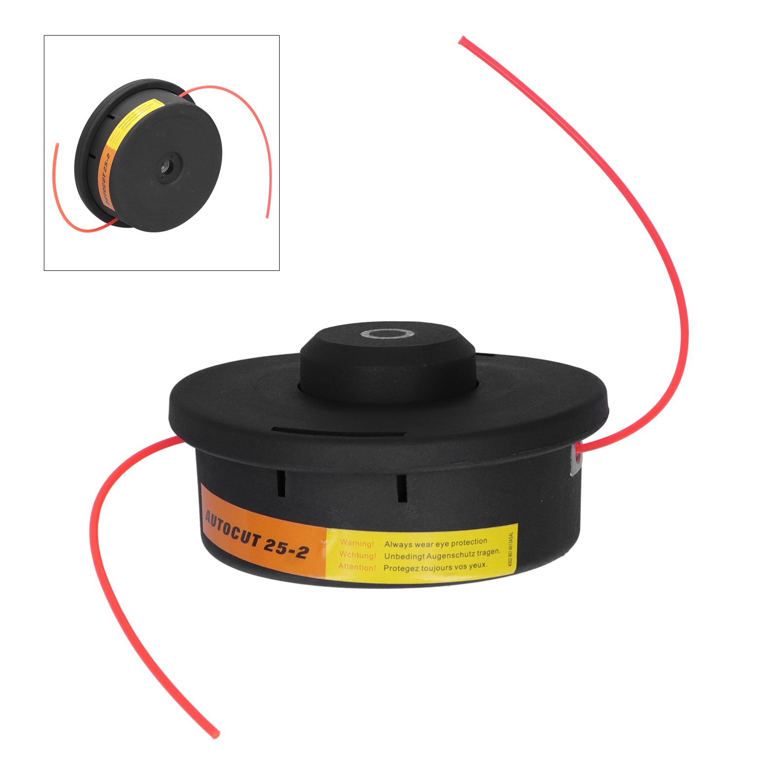 Trimmer Head with Nylon Trimmer Line Lawn Mower Accessories Garden Tools for view 3