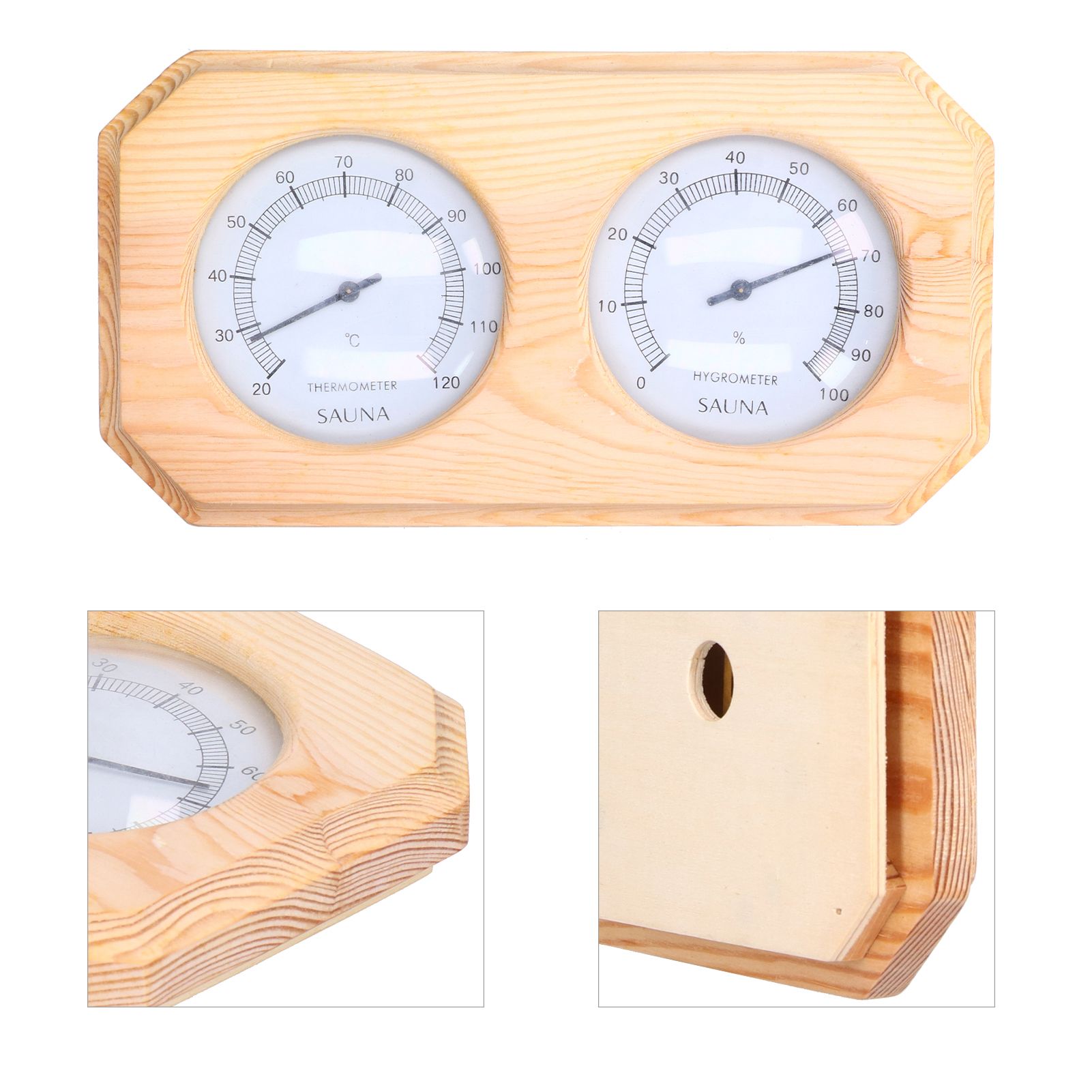 Thermohygrometer Pointer Dial Accurate Temperature and Humidity Detection view 12